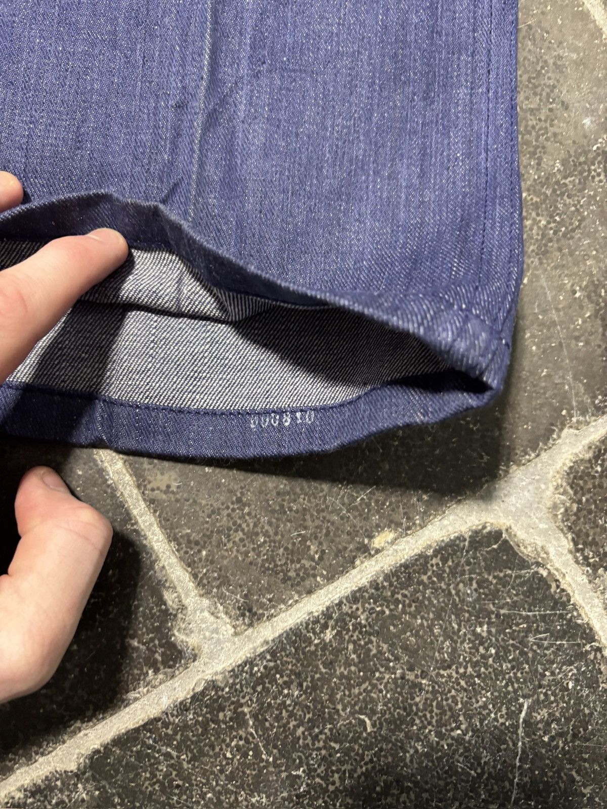 Vintage 1970s Vintage Dark Wash Denim Jeans Golden Horse Flared 70s Size 26" / US 2 / IT 38 - 8 Thumbnail