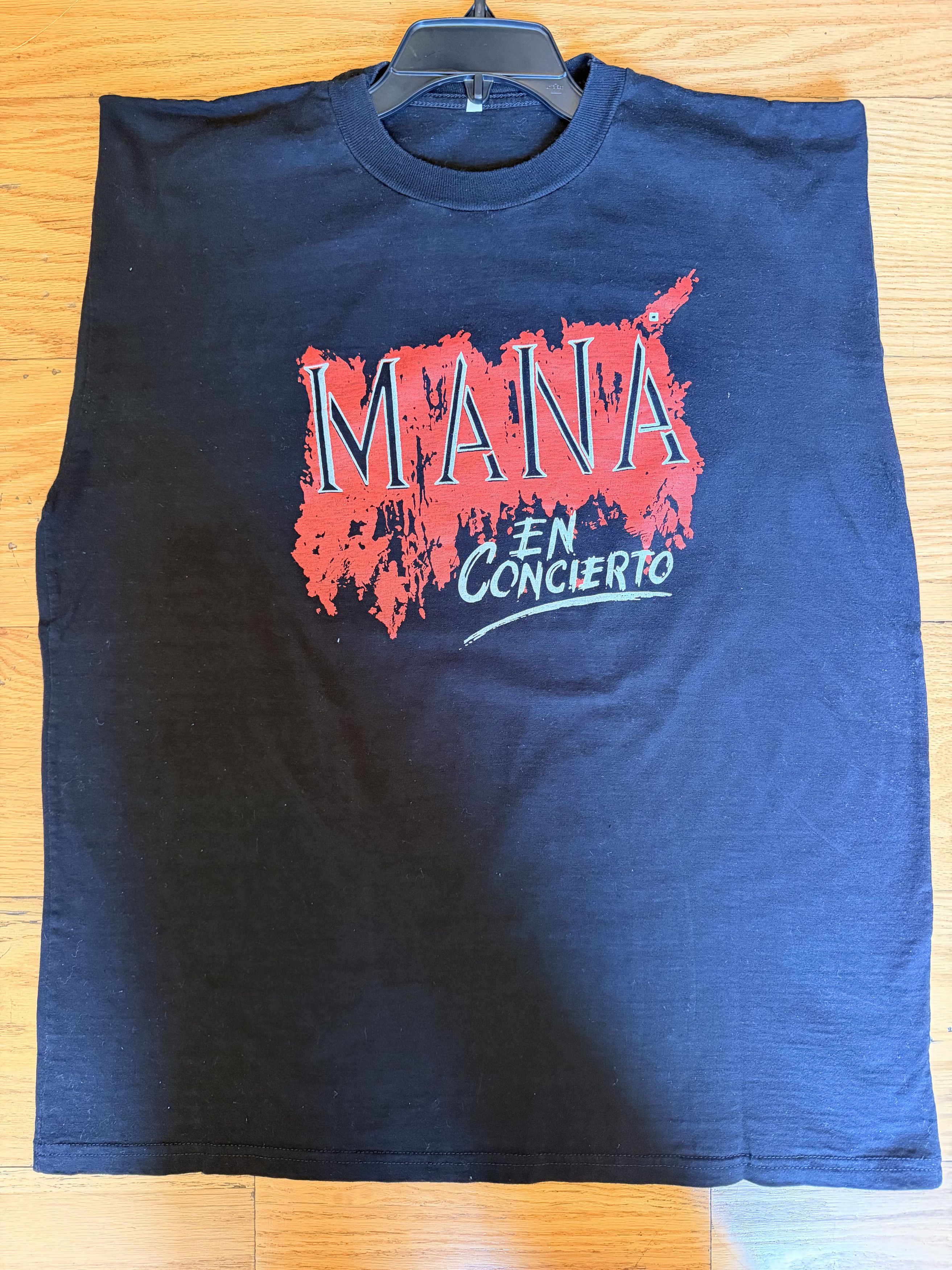 Vintage Mana En Concierto Paraguay 1994 Tour T-Shirt L Rare Size US L / EU 52-54 / 3 - 1 Thumbnail