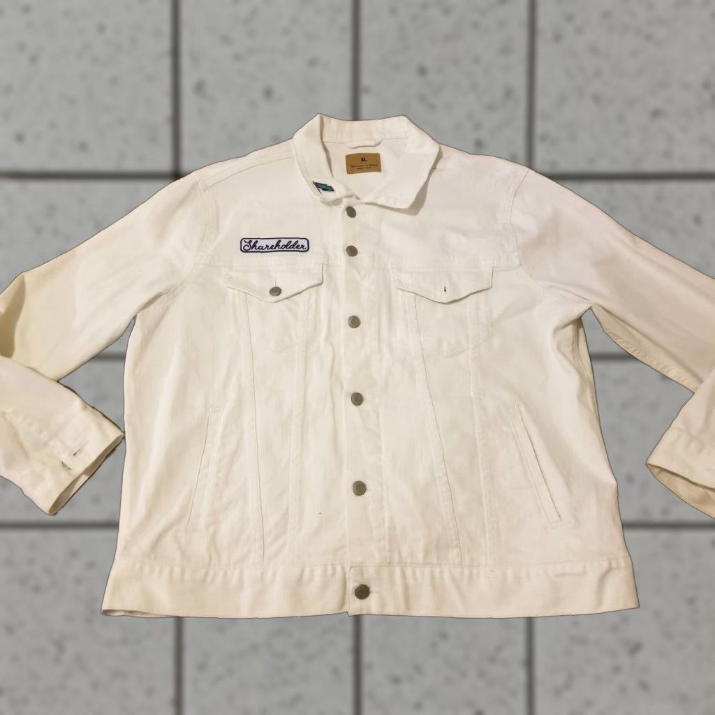 Denime Shareholder Denim Jacket XL White Patch Mens 3-in-1 Jacket Cardinal Size XL Cotton Suitable Men Accessories Size US XL / EU 56 / 4 - 1 Thumbnail