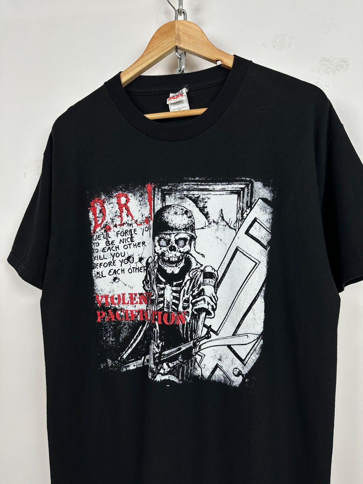 Band Tees Vintage Dirty Rotten Imbeciles D.R.I Band T-Shirt Size US L / EU 52-54 / 3 - 1 Thumbnail