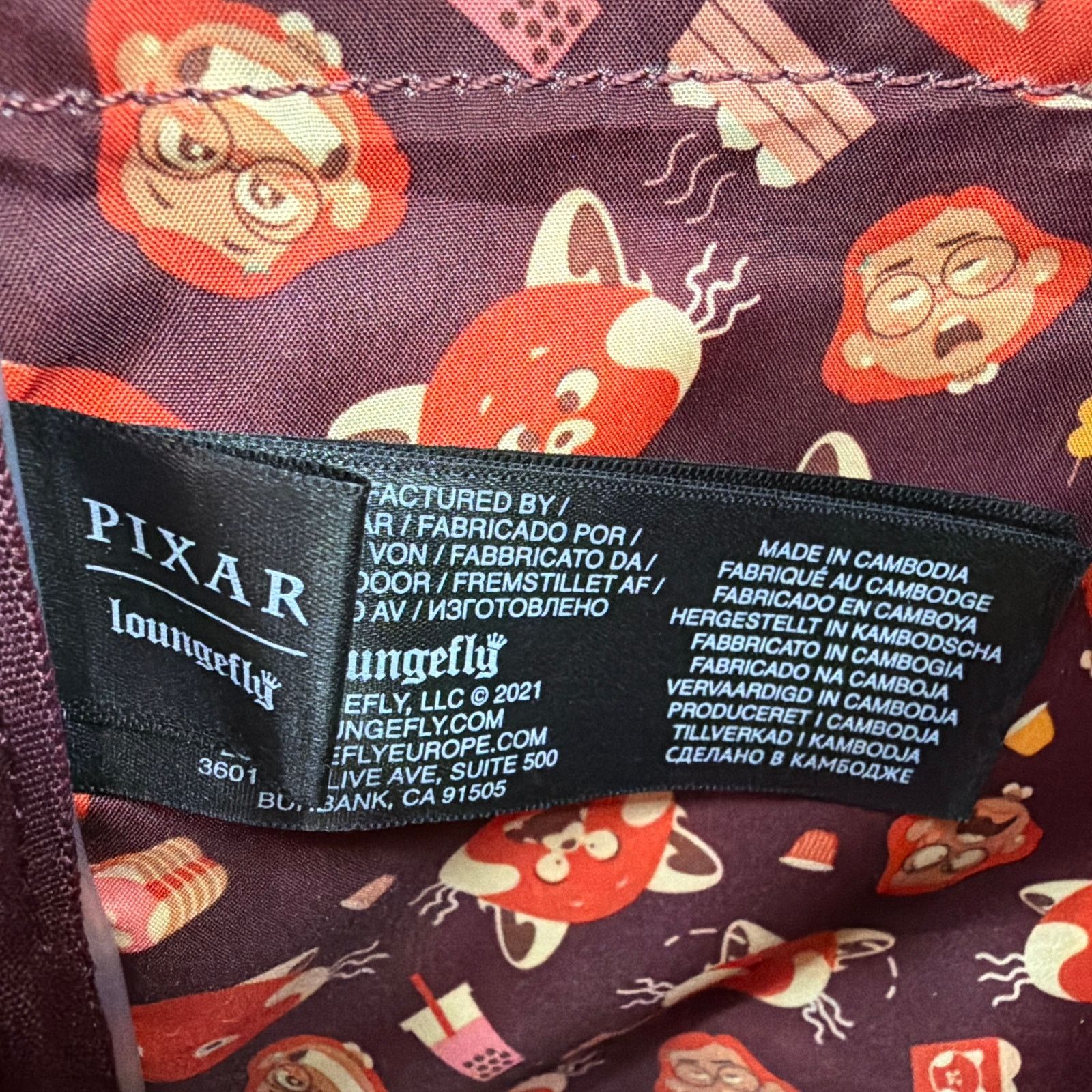 Other Loungefly Disney Pixar Turning Red Panda Cosplay Backpack Size ONE SIZE - 6 Thumbnail