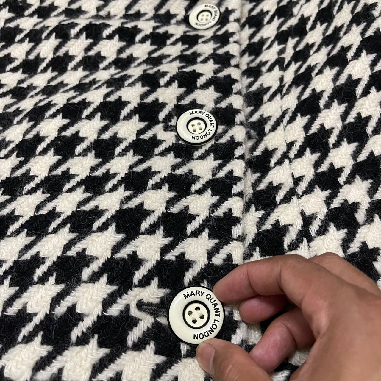 Japanese Brand Vintage Mary Quant London Wool Coat Size M / US 6-8 / IT 42-44 - 5 Thumbnail