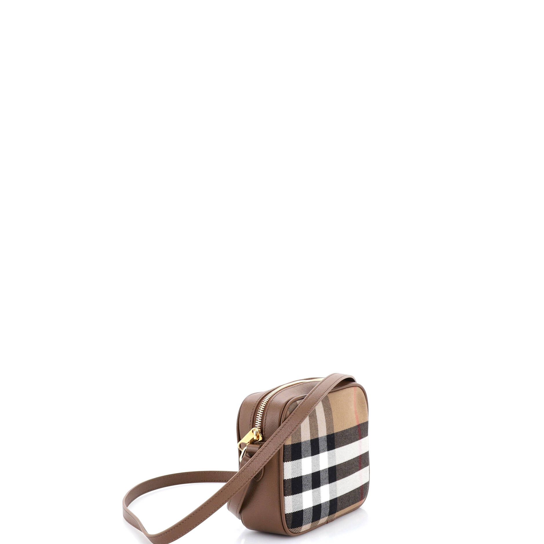 Burberry Camera Bag House Check Canvas Small Size ONE SIZE - 1 Thumbnail