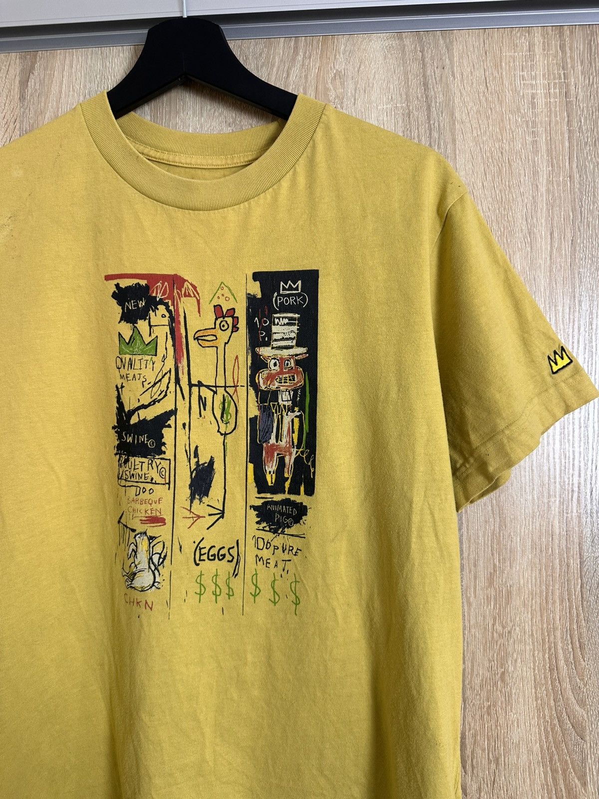 Jean-Michel Basquiat 🔥 Uniqlo x Jean Michel Basquiat Pop Graphic Tee T Shirt Y2K Size US S / EU 44-46 / 1 - 2 Thumbnail