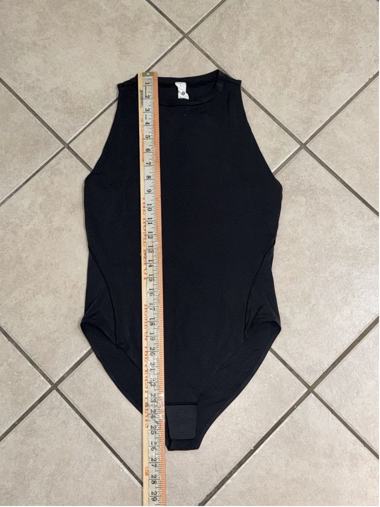 Lululemon LULULEMON WUNDERMOST ULTRA SOFT BODYSUIT BLACK size MEDIUM Size M / US 6-8 / IT 42-44 - 4 Thumbnail