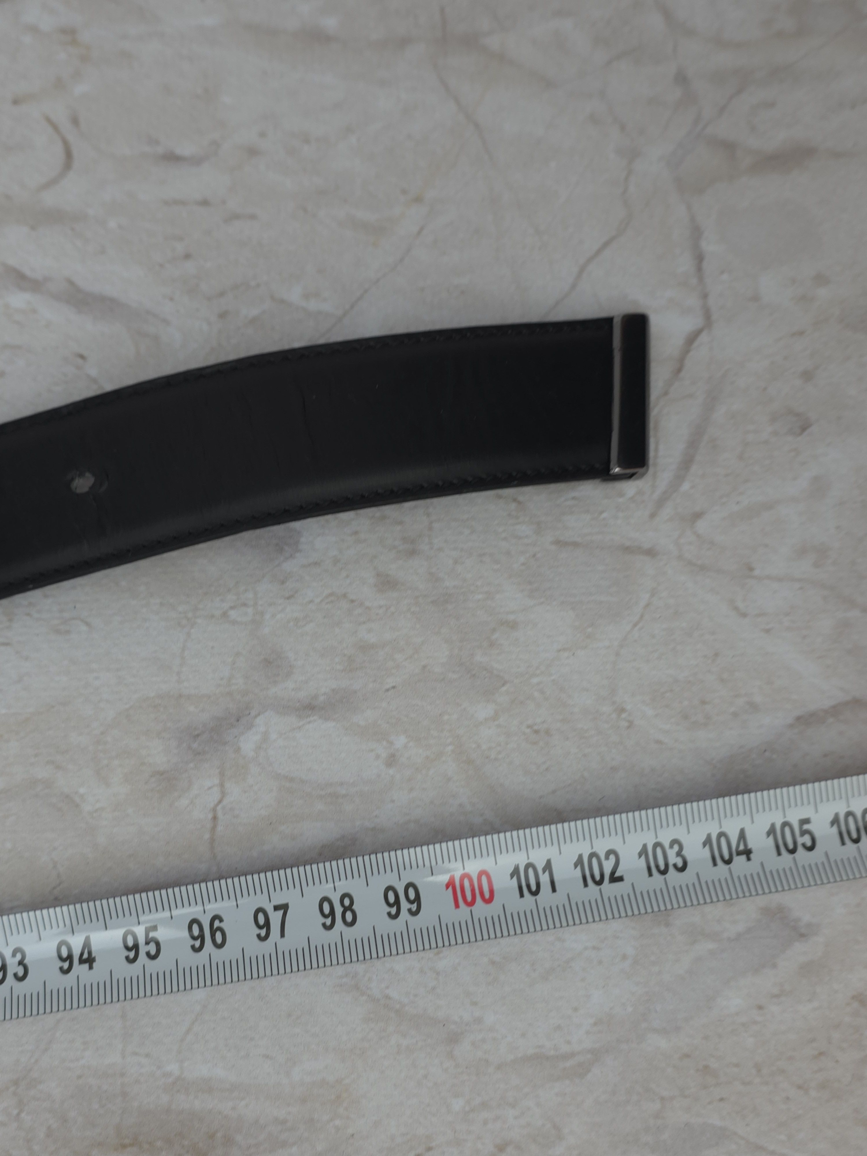 Versace Vintage Gianni Versace "V" Logo Belt Archival 90s VS2 Line Size 36 - 15 Thumbnail