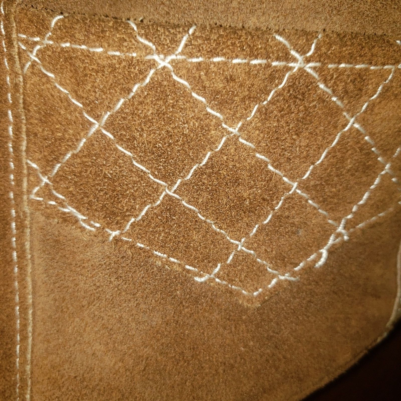 Other EUC Vintage Men's Ranchwear leather snap Western vest sz 44 Size US L / EU 52-54 / 3 - 8 Thumbnail