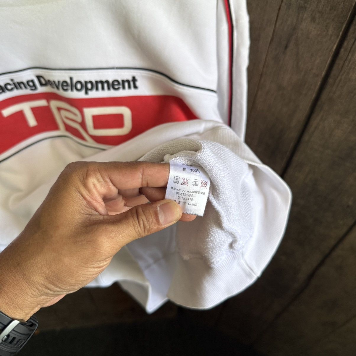 Vintage Vintage Toyota TRD Racing Development sweatshirt Size US L / EU 52-54 / 3 - 4 Thumbnail