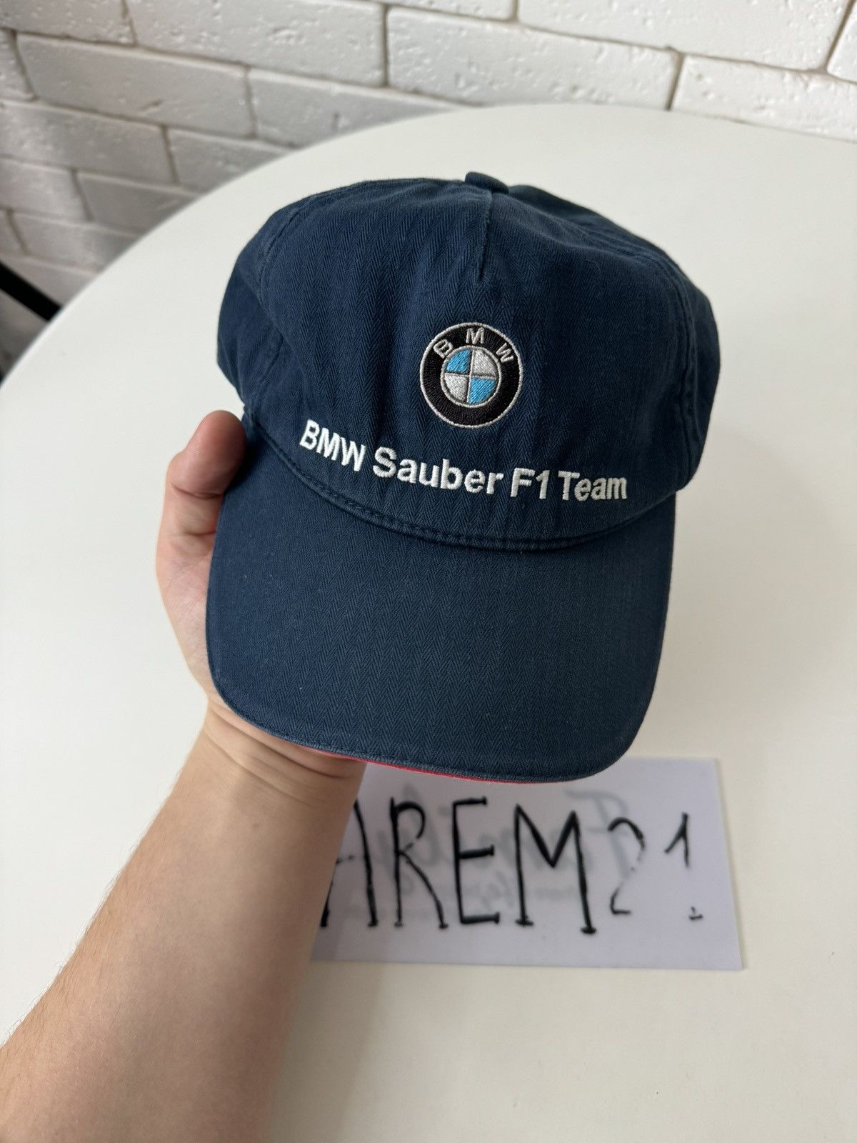 BMW BMW Sauber F1 Team cap hat Size ONE SIZE - 2 Thumbnail