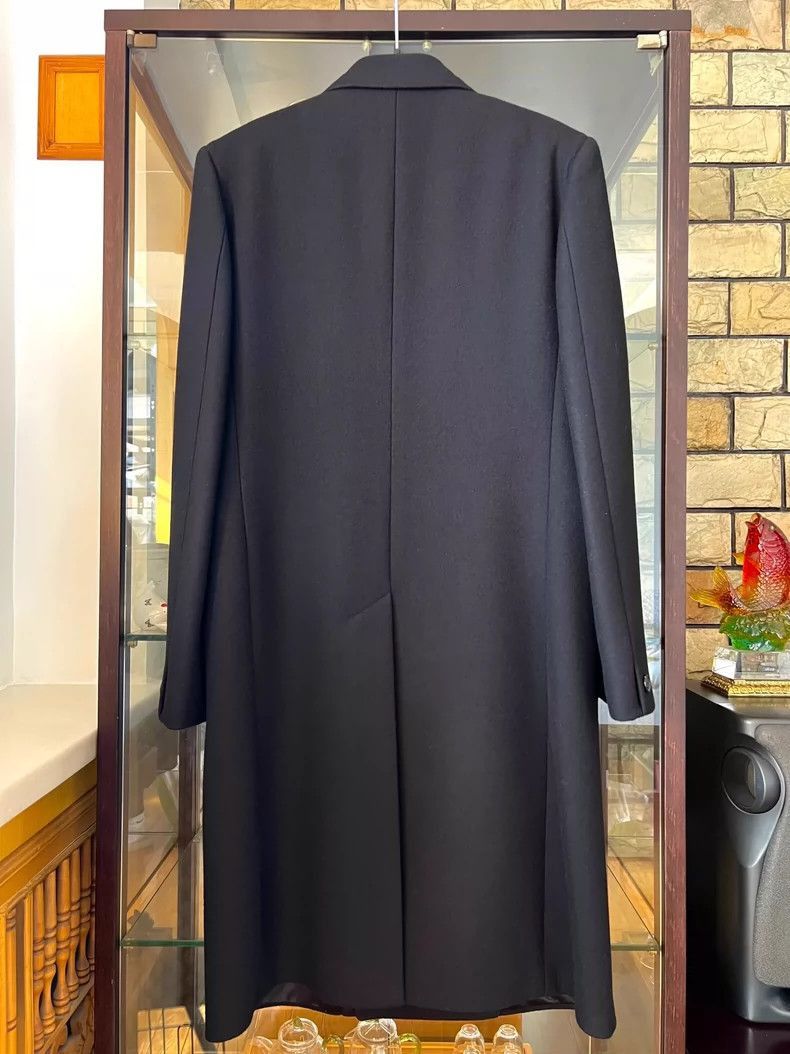 Saint Laurent Paris Saint Laurent Paris Double breasted gun collar wool coat-25 Size US M / EU 48-50 / 2 - 3 Thumbnail