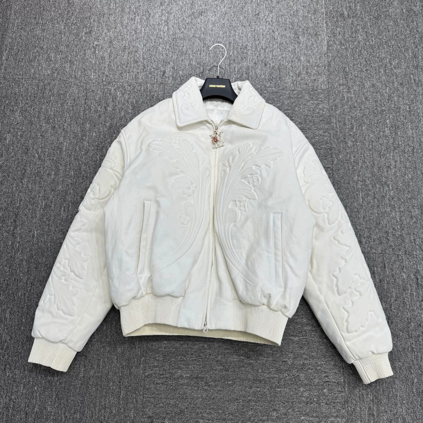 Louis Vuitton Louis Vuitton Leather Waist-Cinched Jacket Size US L / EU 52-54 / 3 - 1 Thumbnail