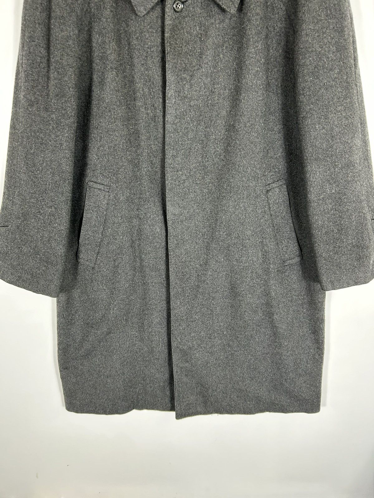 Extreme Cashmere × Japanese Brand × Vintage ⚡️Vintage Emil Klein Cashmere Button Long Coat Size US L / EU 52-54 / 3 - 5 Thumbnail