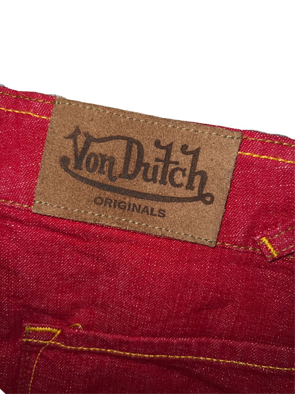 Von Dutch RARE Vondutch Y2k racing print mini skirt 🥀💋 Size 26" / US 2 / IT 38 - 7 Thumbnail