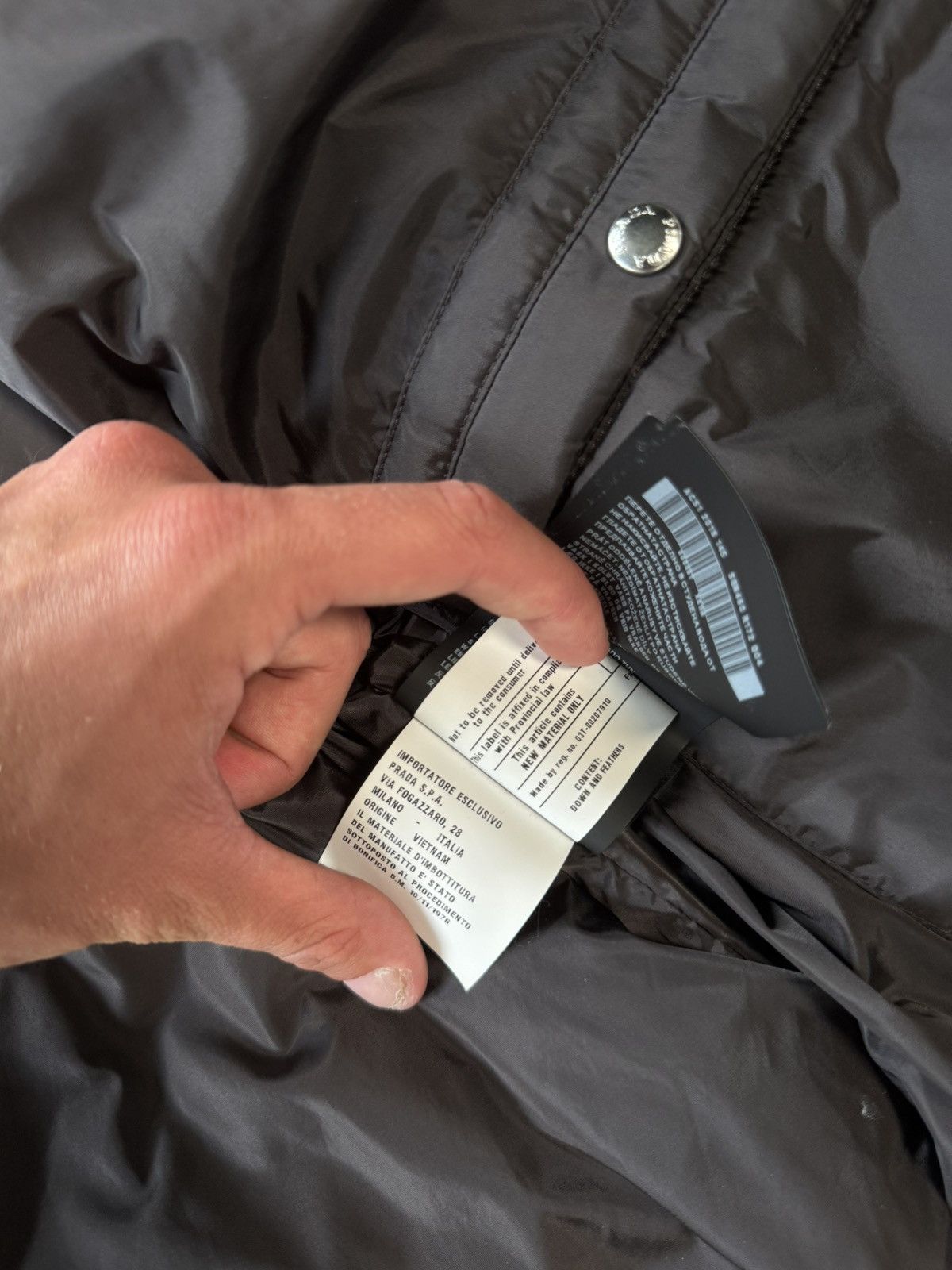 Prada Prada Diamond Stitch Jacket Size US M / EU 48-50 / 2 - 16 Thumbnail