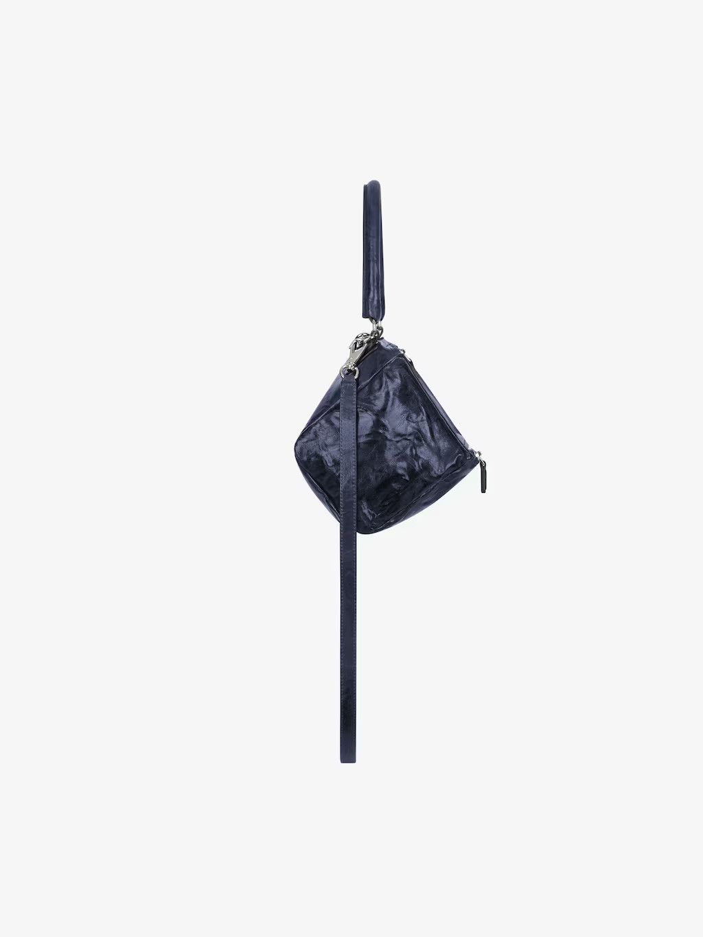 Givenchy o1srvl11e0625 Size:OS/ Small Pandora Bag in Navy Blue Size ONE SIZE - 3 Thumbnail