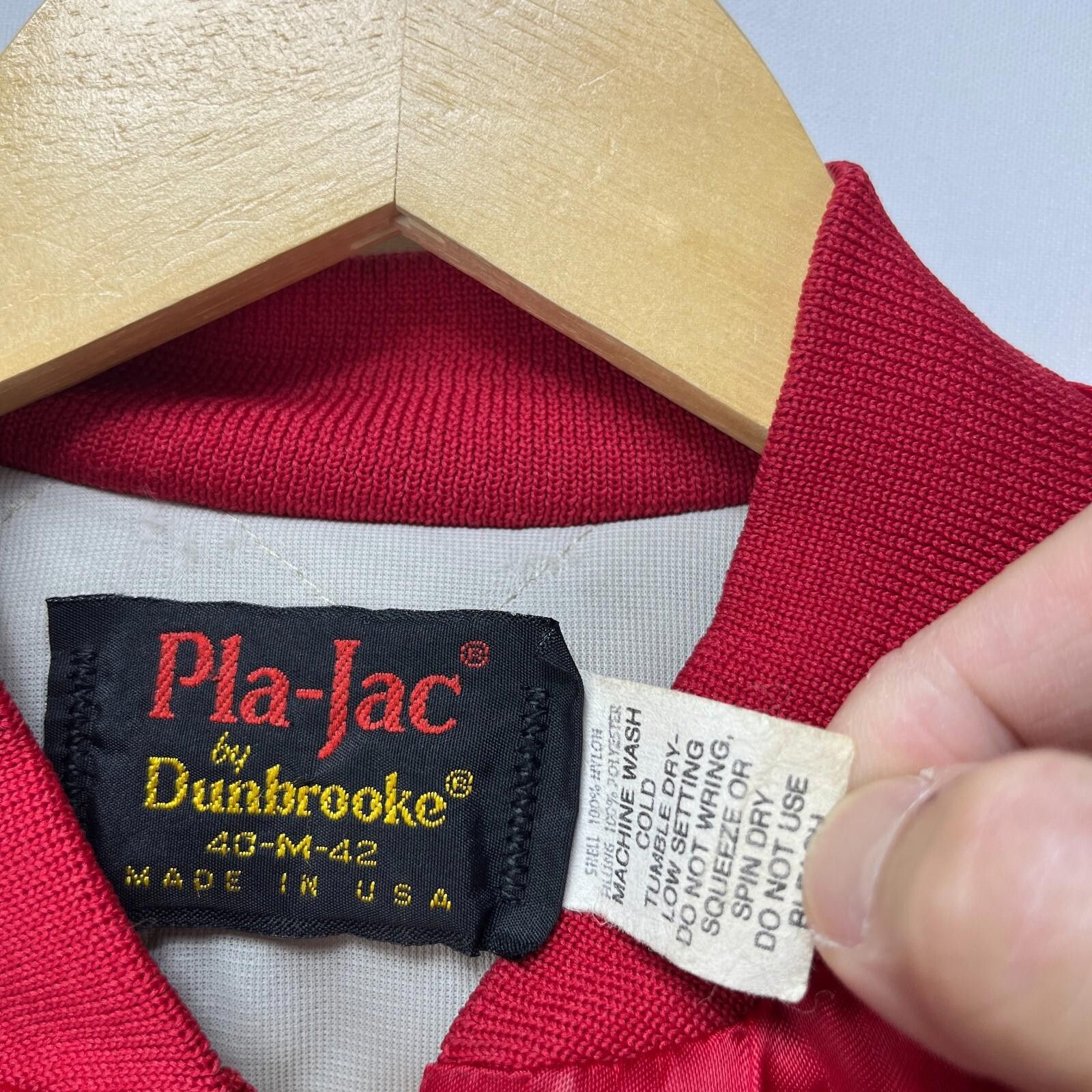 Other Vintage Pla-Jac England Satin Bomber Jacket Medium Dunbrooke Size US M / EU 48-50 / 2 - 5 Thumbnail