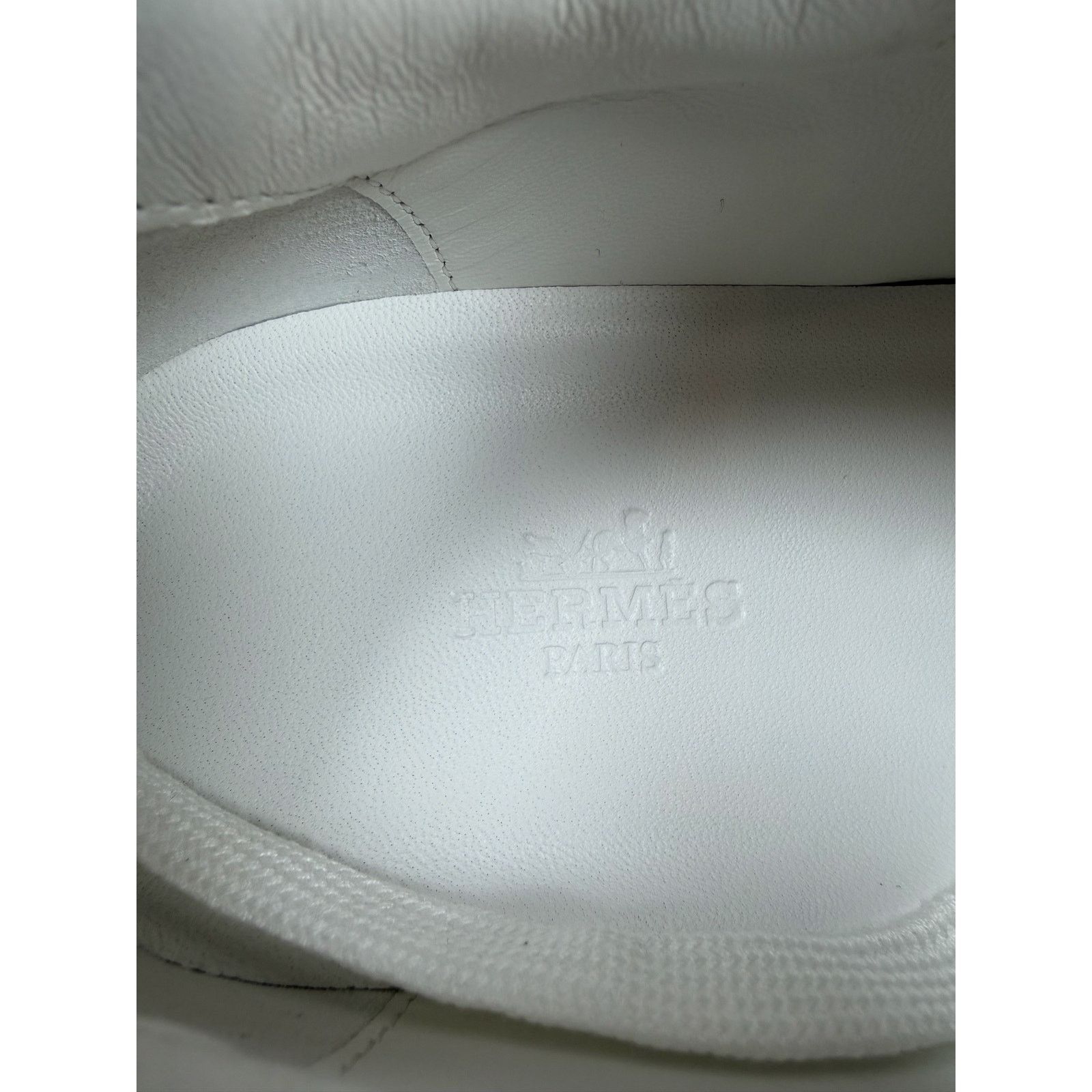 Hermes Size 8.5 - Hermes Advantage White Orange Sneakers NEW Size US 8.5 / EU 41-42 - 9 Thumbnail