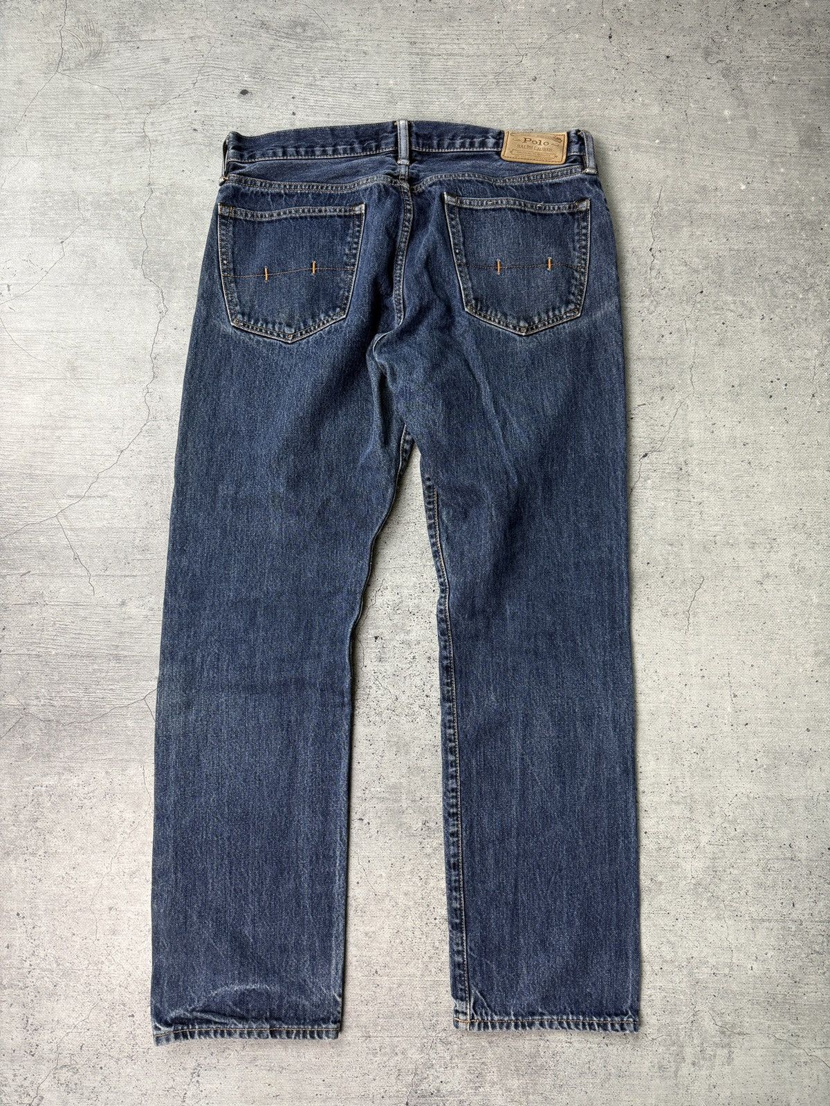 Polo Ralph Lauren Polo Ralph Lauren Jeans Men34x32 Blue Denim Varick Patchwork Size US M / EU 48-50 / 2 - 1 Thumbnail