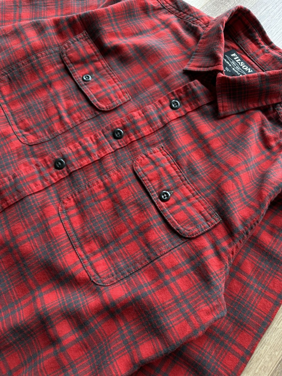Filson × Flannel Filson flannel Plaid Button Down Shirt Size US S / EU 44-46 / 1 - 4 Thumbnail