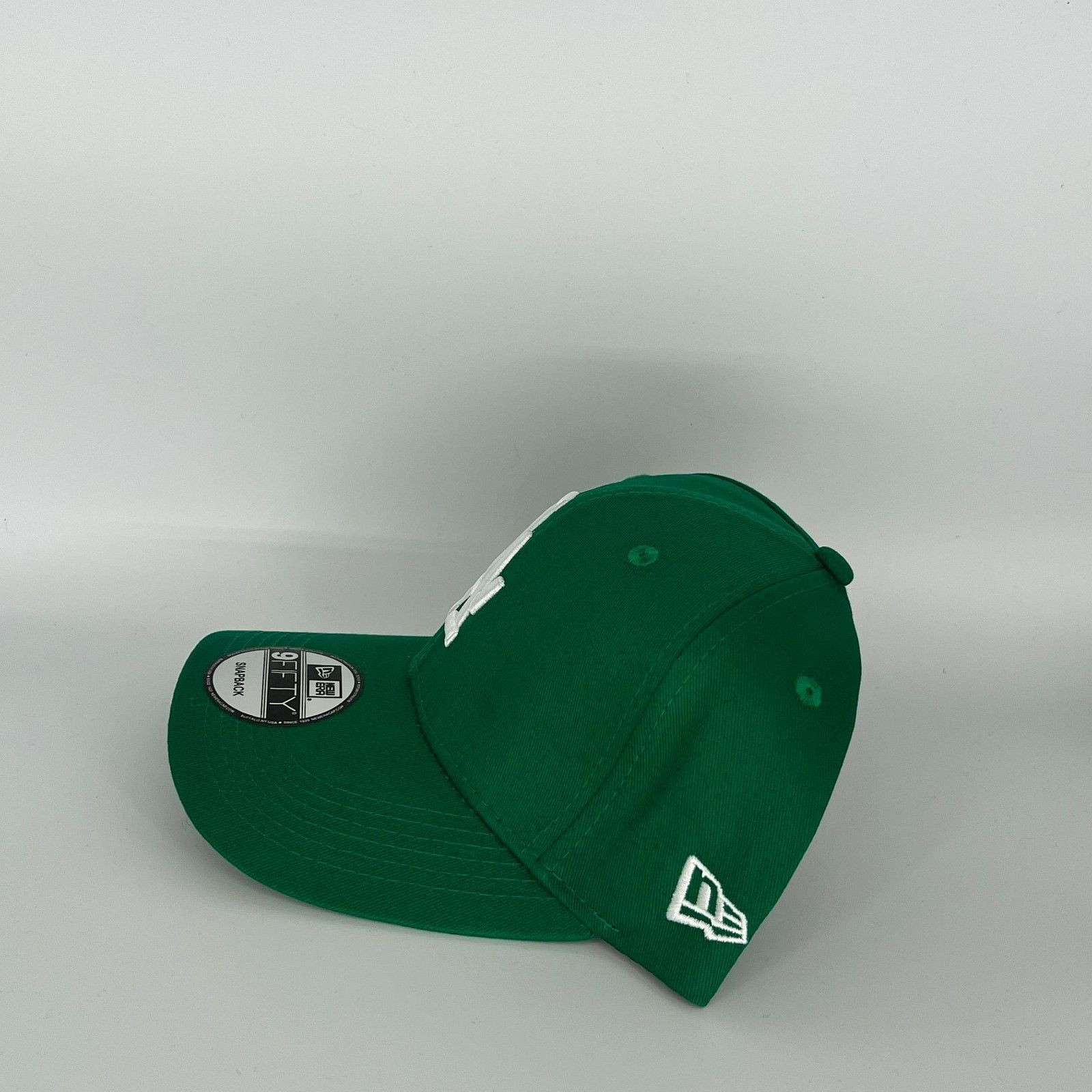 New Era Green Los Angeles Dodgers New Era MLB 9Fifty Snapback Hat Size ONE SIZE - 3 Thumbnail