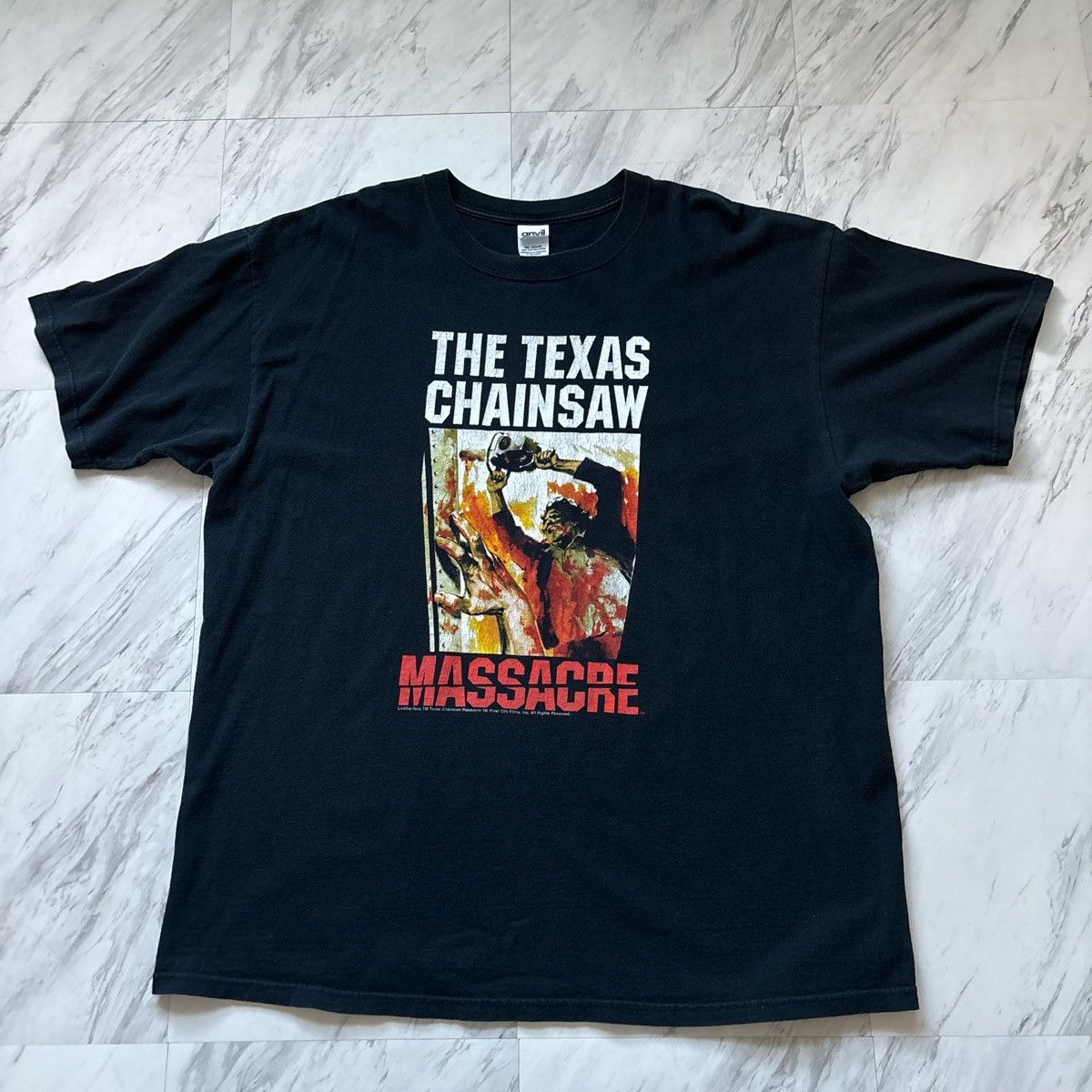 Anvil Vintage 2000’s The Texas Chainsaw Massacre Promo Tee Size US XXL / EU 58 / 5 - 1 Thumbnail