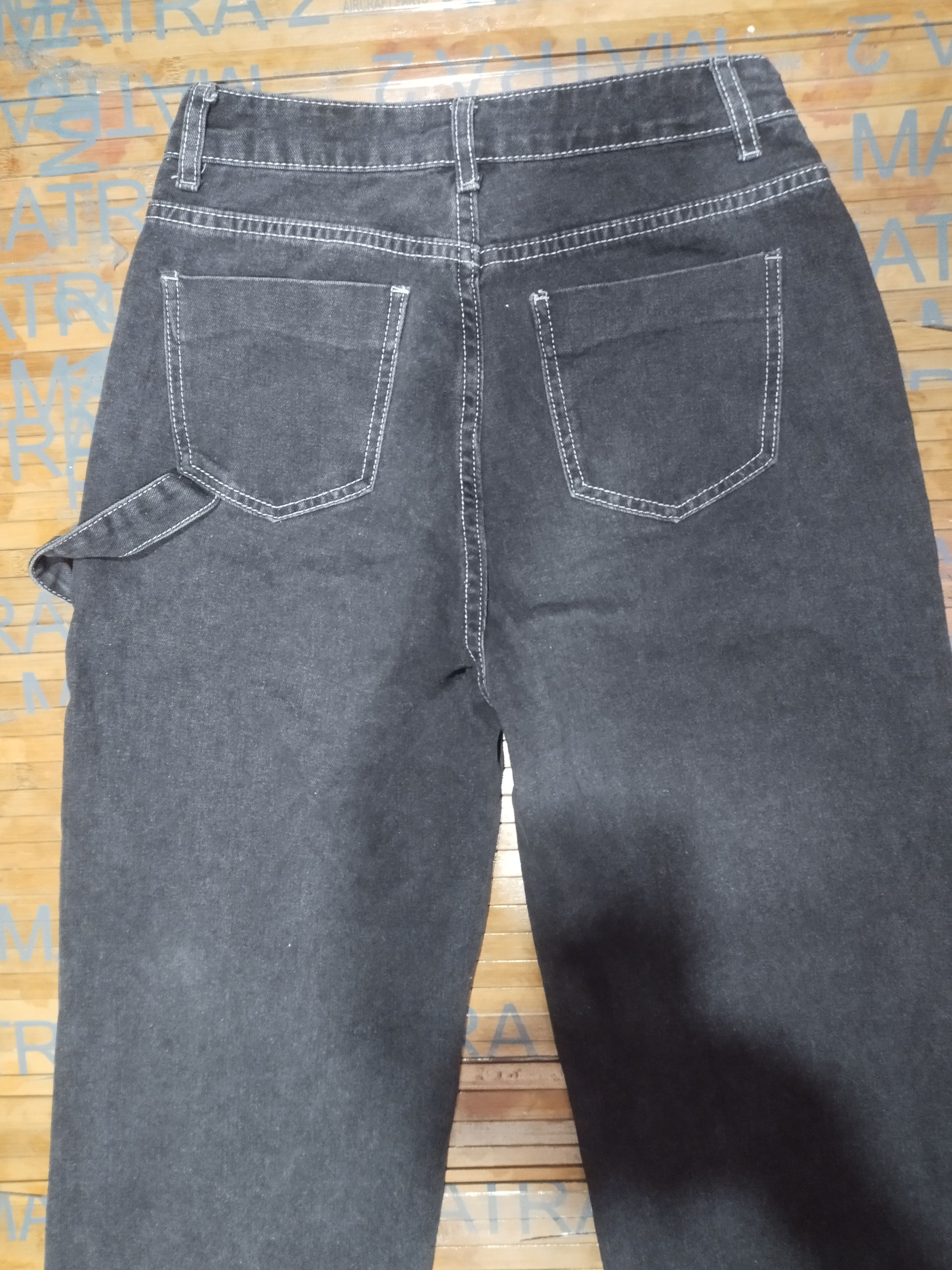 Jean × Shein Jeans SHEIN Baagy / Carpenter Style Sz S (26") Size 26" / US 2 / IT 38 - 10 Thumbnail