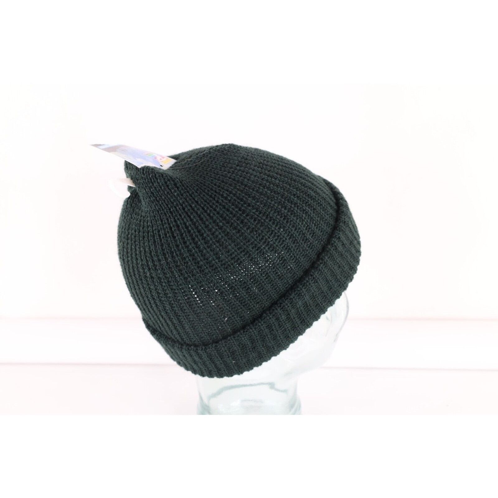 Vintage Deadstock Vintage 90s Streetwear Chunky Ribbed Knit Beanie Size ONE SIZE - 4 Thumbnail
