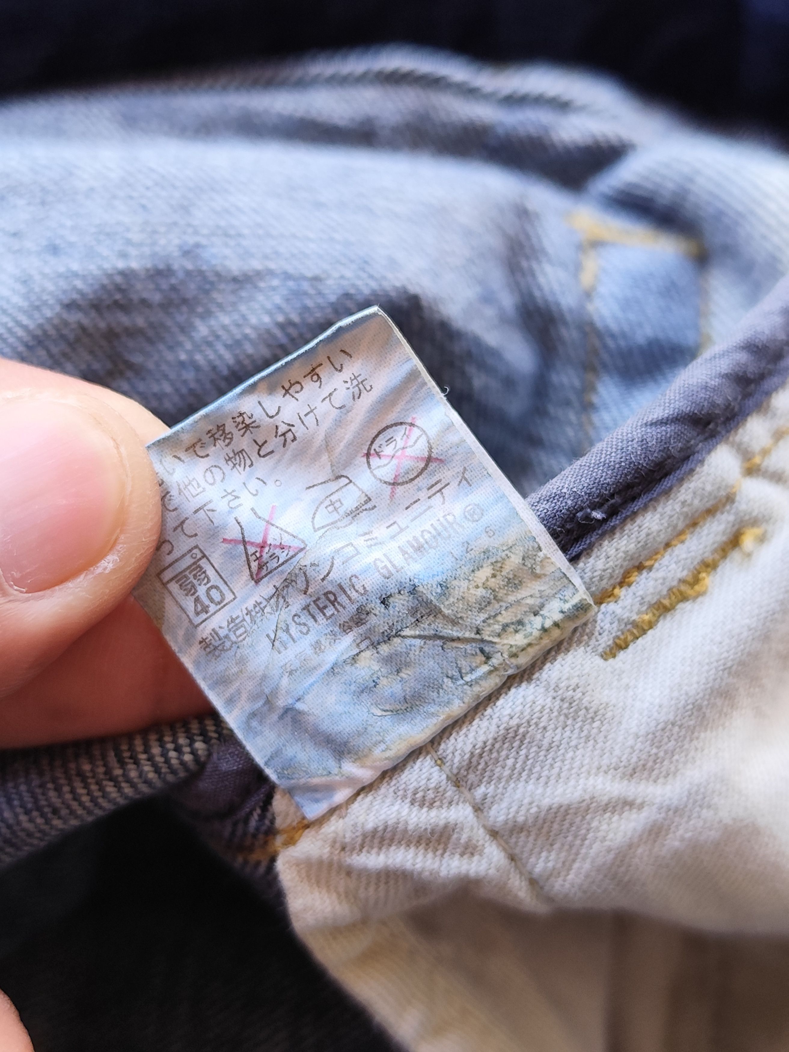 Hysteric Glamour Hysteric Glamour Distressed Faded multi pocket Size US 30 / EU 46 - 18 Thumbnail