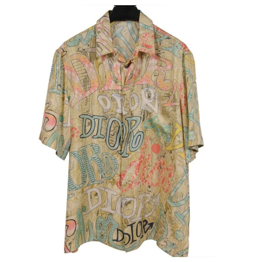 Dior 1 of 1 Logo Button Down Shirt IT 39 Silk Size US M / EU 48-50 / 2 - 1 Thumbnail