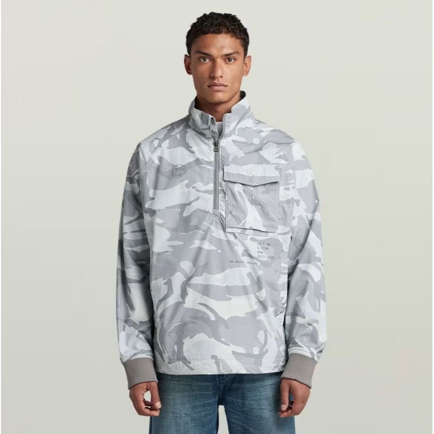 G-Star G Star Raw Half Zip Overshirt Mens Jacket NWT - Size XL Size US XL / EU 56 / 4 - 1 Thumbnail
