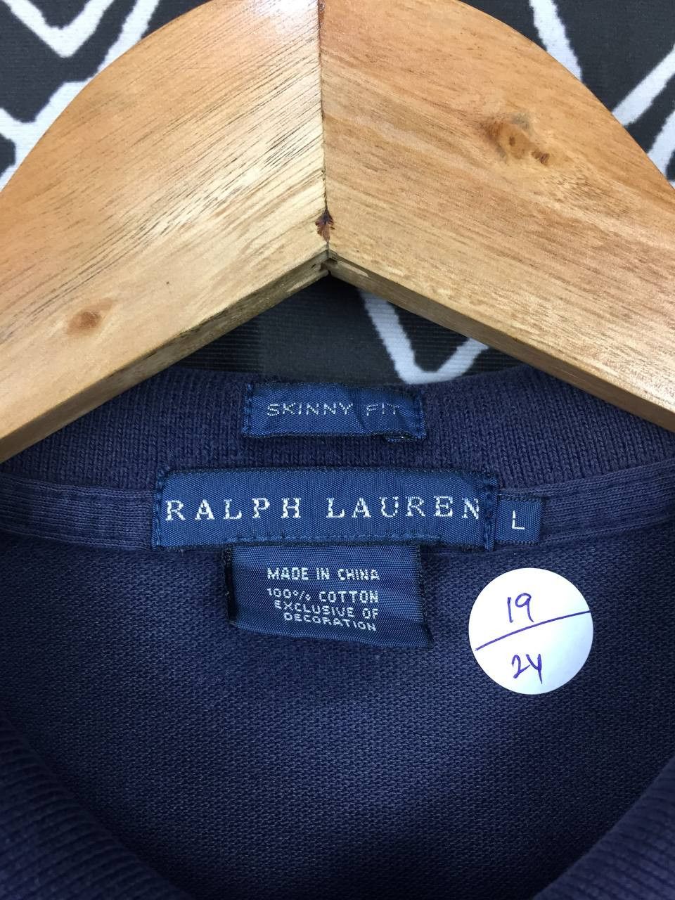 Ralph Lauren Vtg Ralph Lauren Small Logo Skinny Fit Polo Tee Size L / US 10 / IT 46 - 9 Thumbnail