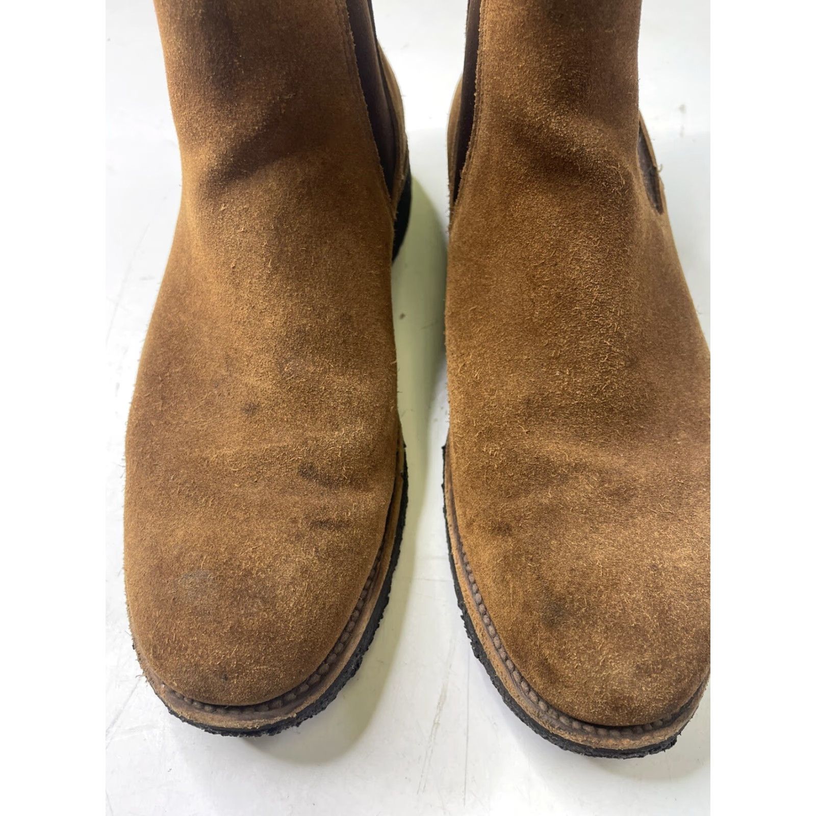 J.Crew J.Crew Suede Chelsea Boots Dress Boots Men 8.5 Brown Chelsea Suede Leather Soles Boots Mens Size US 9 / EU 42 - 3 Thumbnail