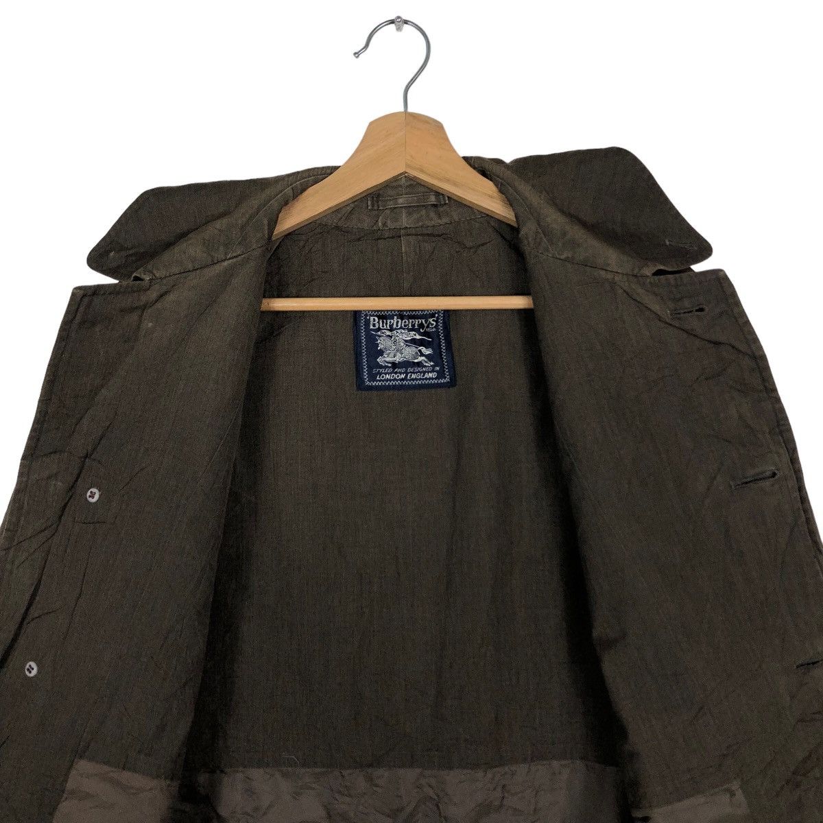 Burberry 🔥90’s Trench Coats Jacket Burberrys London England Size US M / EU 48-50 / 2 - 11 Thumbnail
