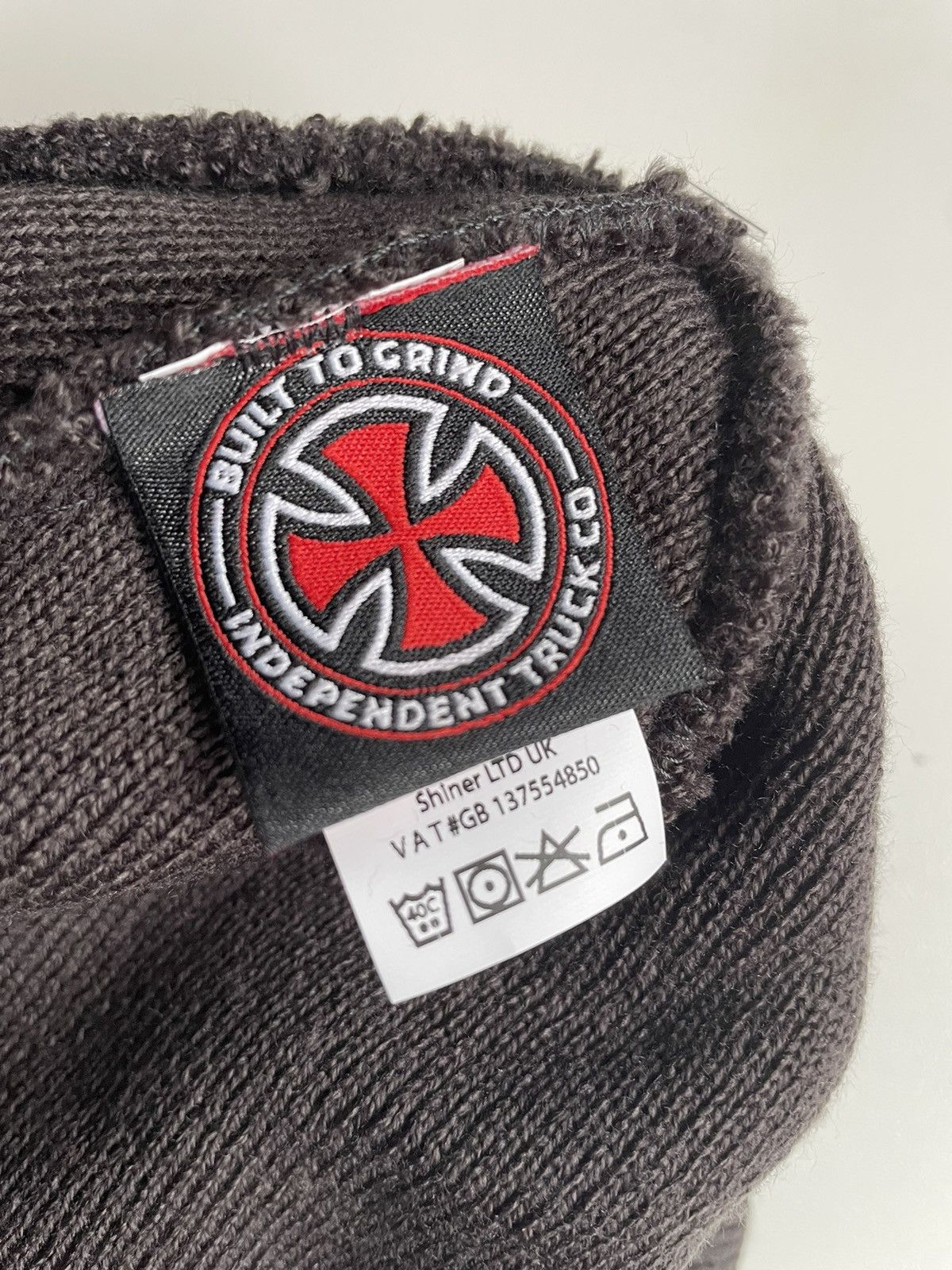 Independent Truck Co. Vintage INDEPENDENT Beanie DARK GRAY Size ONE SIZE - 3 Thumbnail