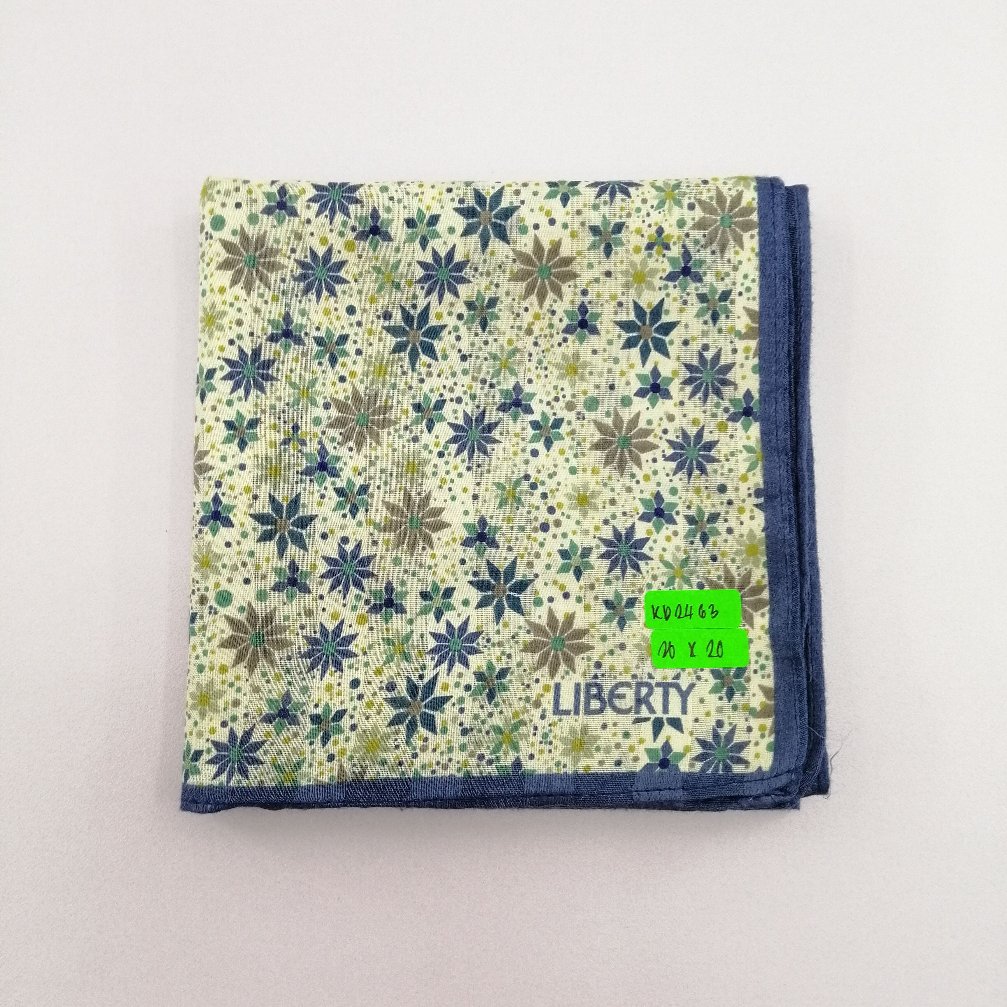 Liberty × Vintage Liberty Handkerchief/Neckerchief/Bandana-KD2463 Size ONE SIZE - 5 Thumbnail