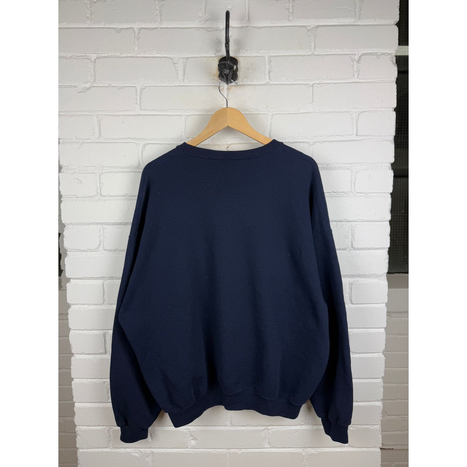 Vintage Russell Athletic Crewneck Sweatshirt Size XXL Navy Blue Size XXL / US 16-18 / IT 52-54 - 2 Thumbnail