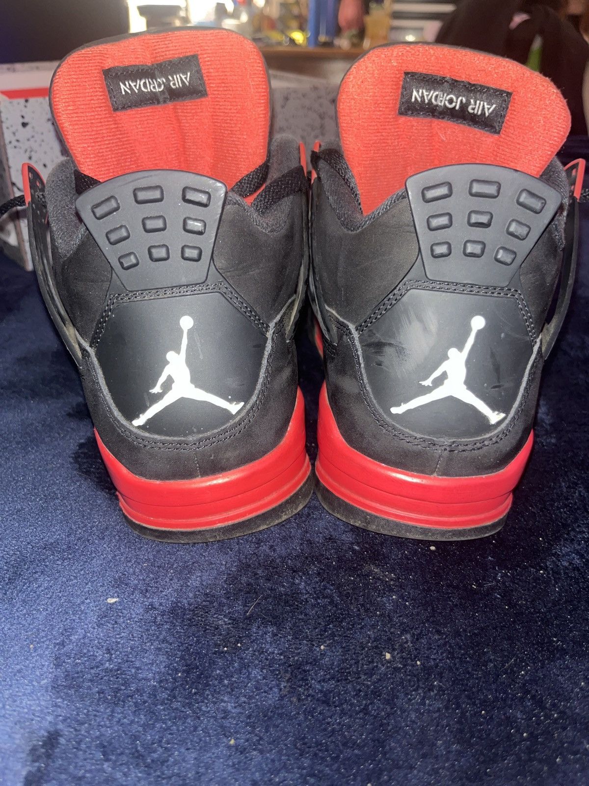 Jordan Brand Black red Thunder 4s. Size US 10 / EU 43 - 8 Thumbnail