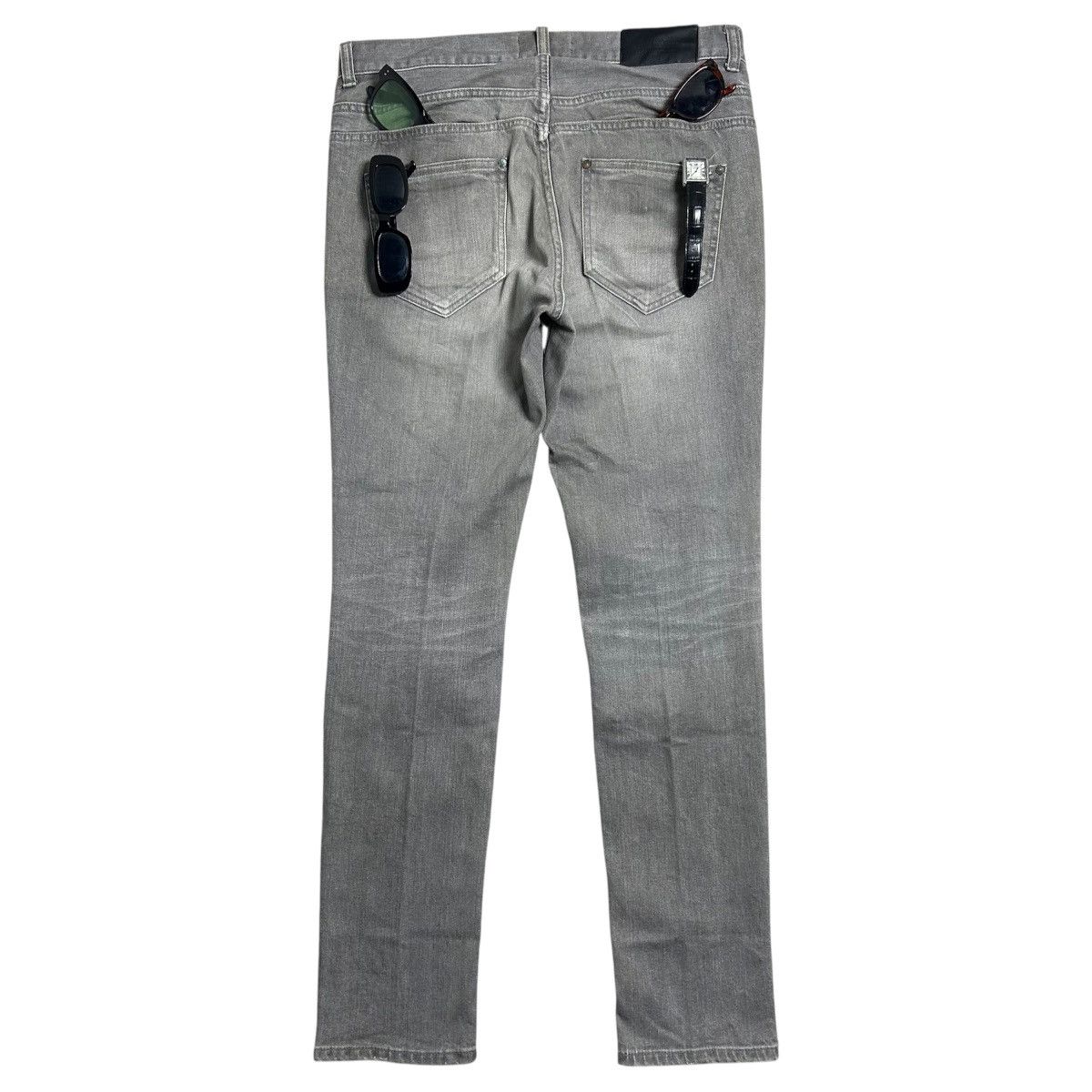 Diet Butcher Slim Skin Vintage Pants Diet Butcher Slim Skin Greywash Size US 33 - 1 Thumbnail