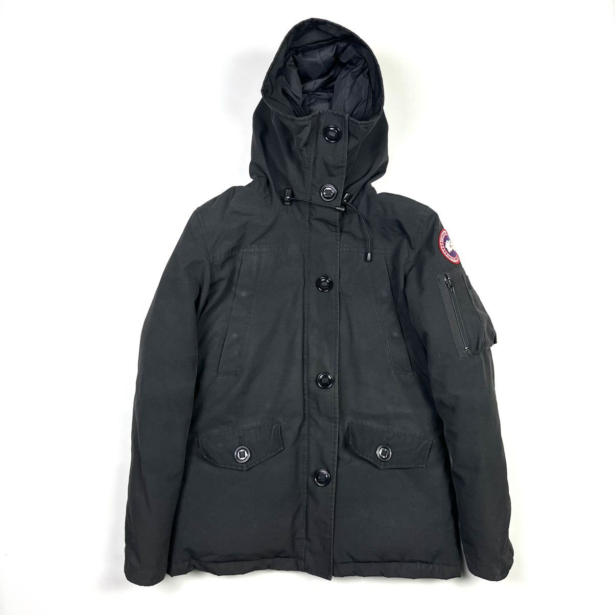 Canada Goose × Vintage Canada Goose Parka Down Jacket Expedition Black Size M / US 6-8 / IT 42-44 - 1 Thumbnail
