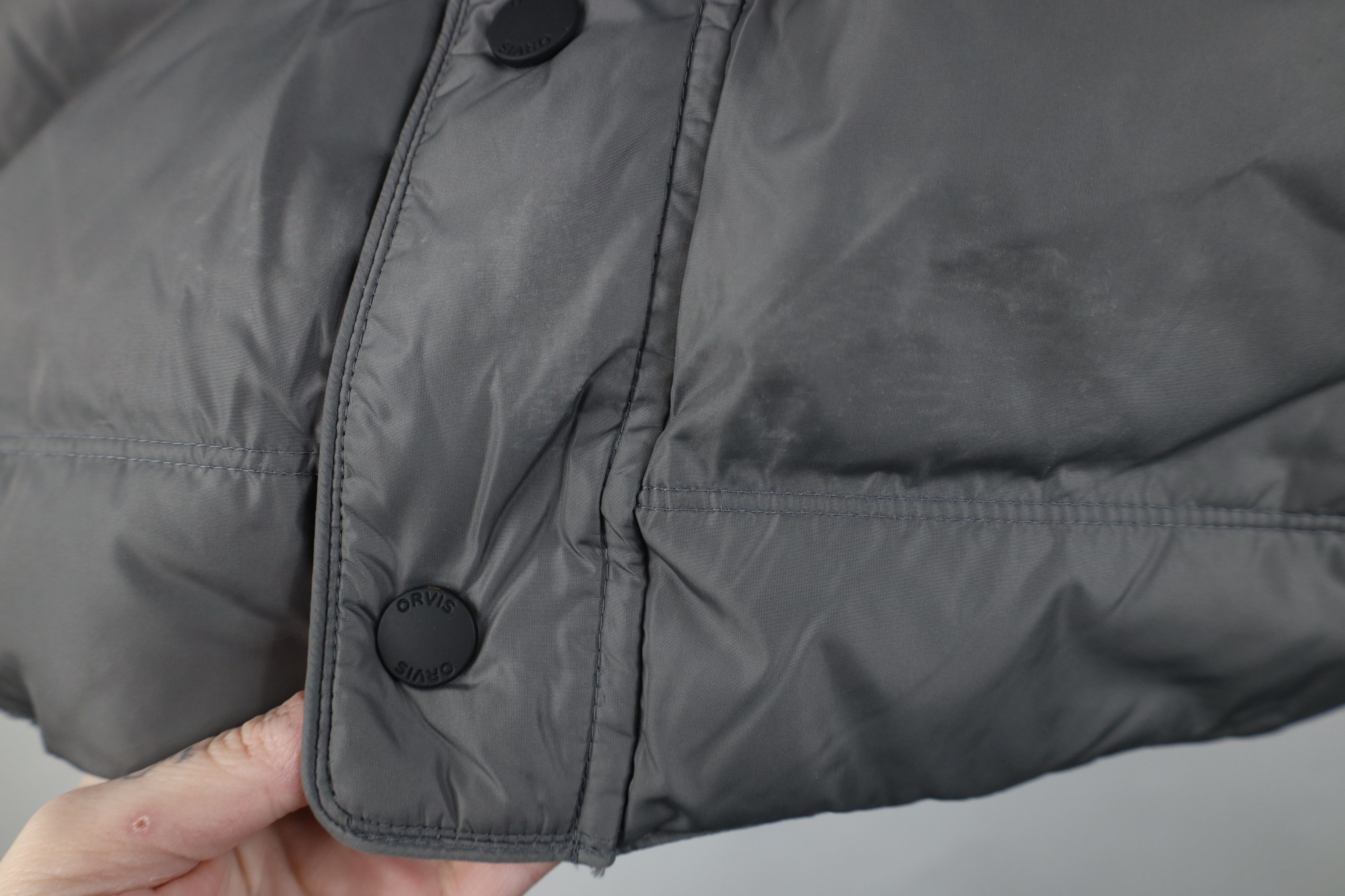 Orvis Vintage Y2K Orvis Hiking Duck Down Puffer Vest Jacket Gray Size US M / EU 48-50 / 2 - 6 Thumbnail