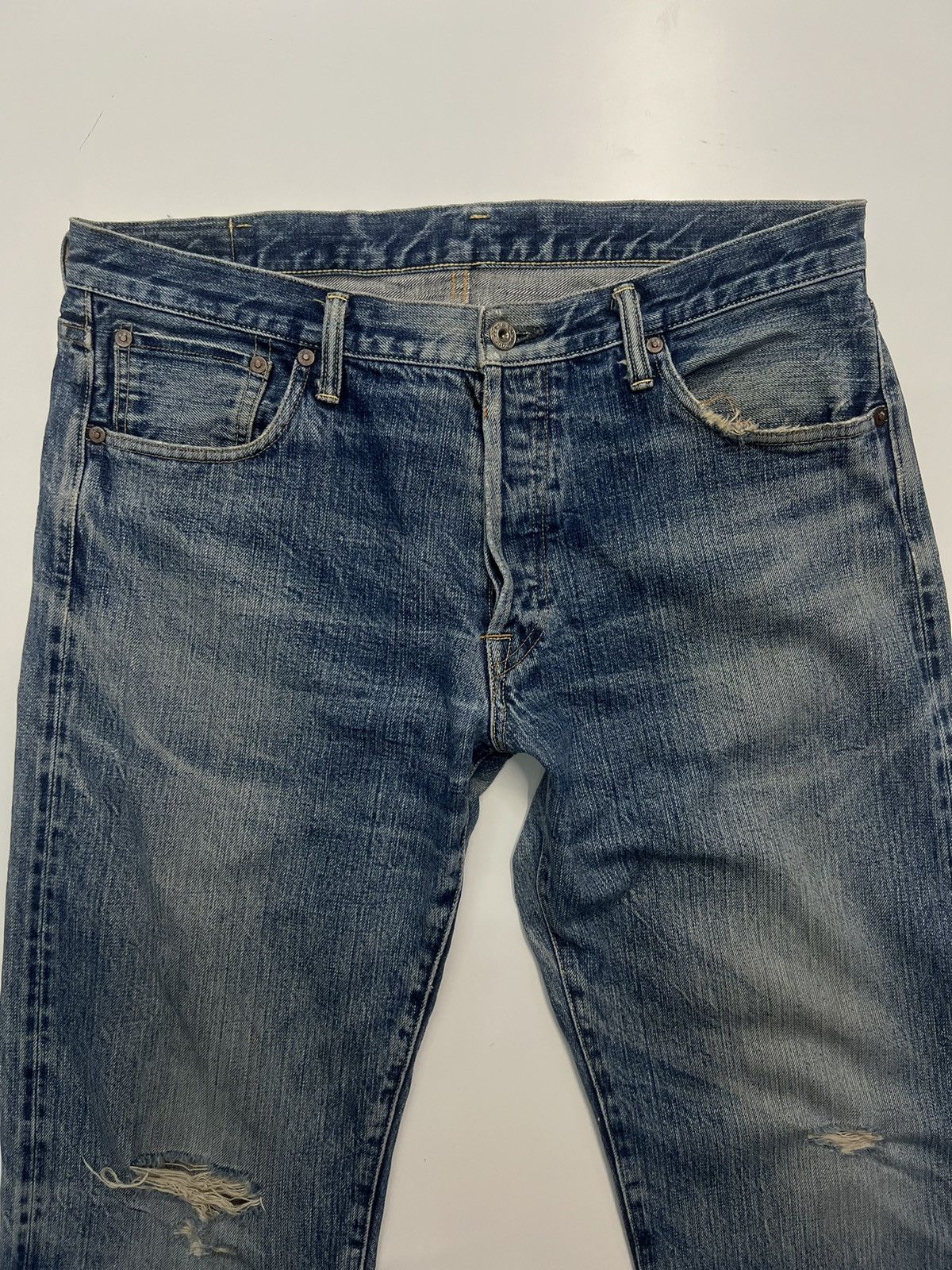 Burgus Plus BURGUS PLUS SELVEDGE DENIM SIZE 34 Size US 34 / EU 50 - 5 Thumbnail