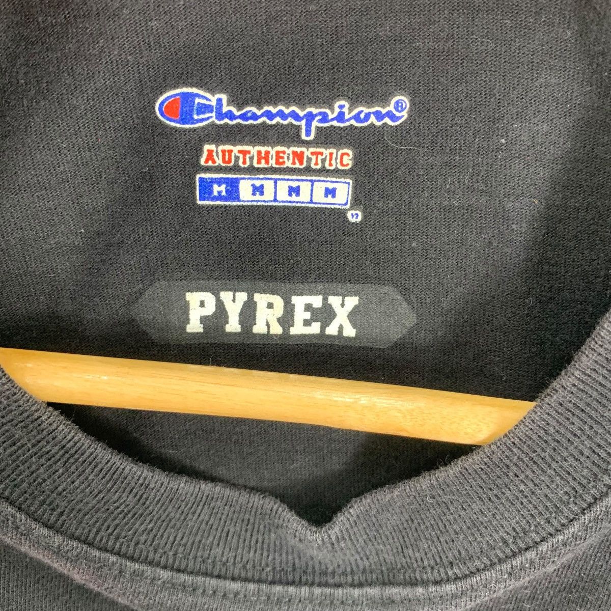 Vintage VIRGIL ABLOH x PYREX VISION 23 Religion Champion Tee Shirt Size US M / EU 48-50 / 2 - 9 Thumbnail