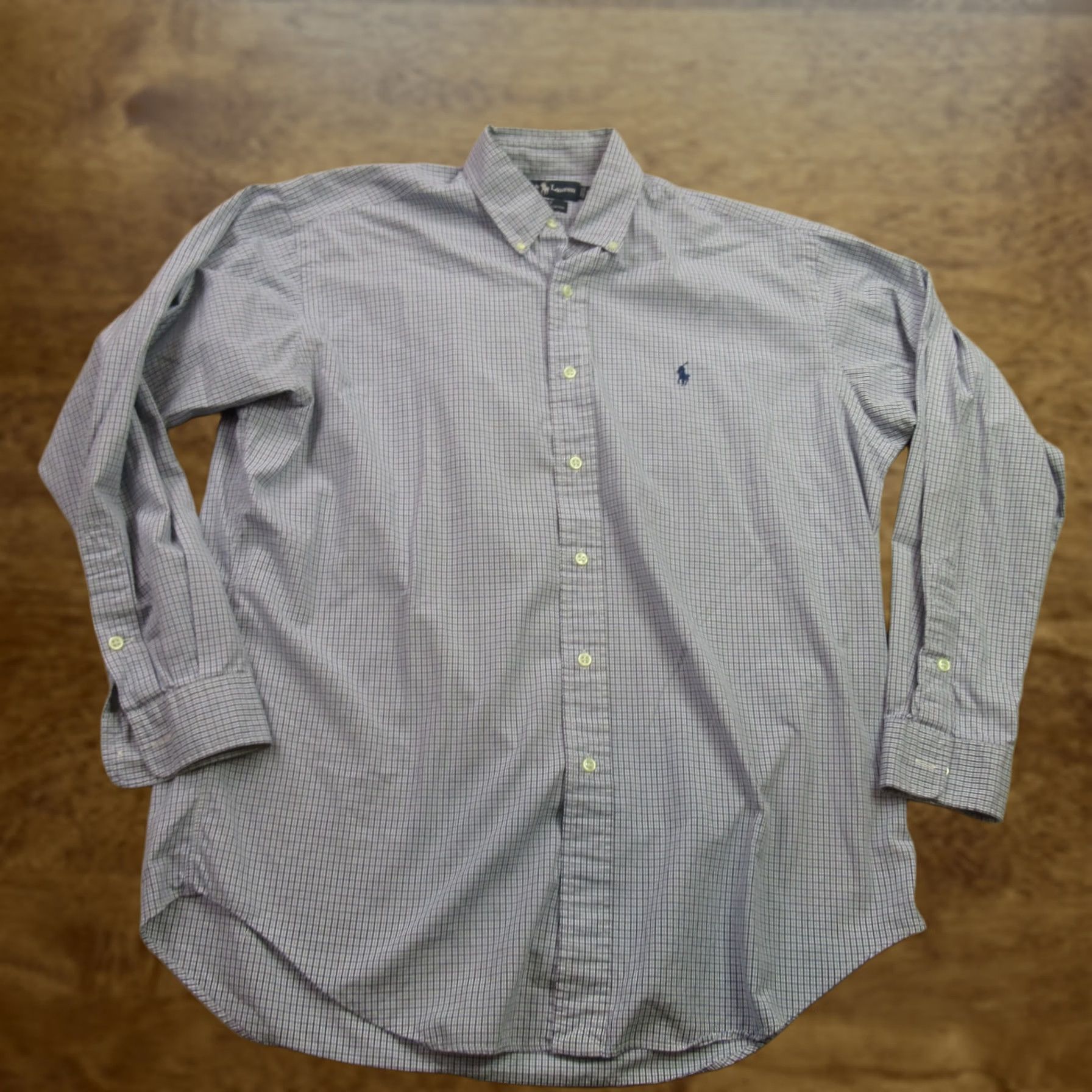 Polo Ralph Lauren Polo Ralph Lauren Shirt Mens Medium Long Sleeve Button Front Blake Checks Casual Size US M / EU 48-50 / 2 - 1 Thumbnail