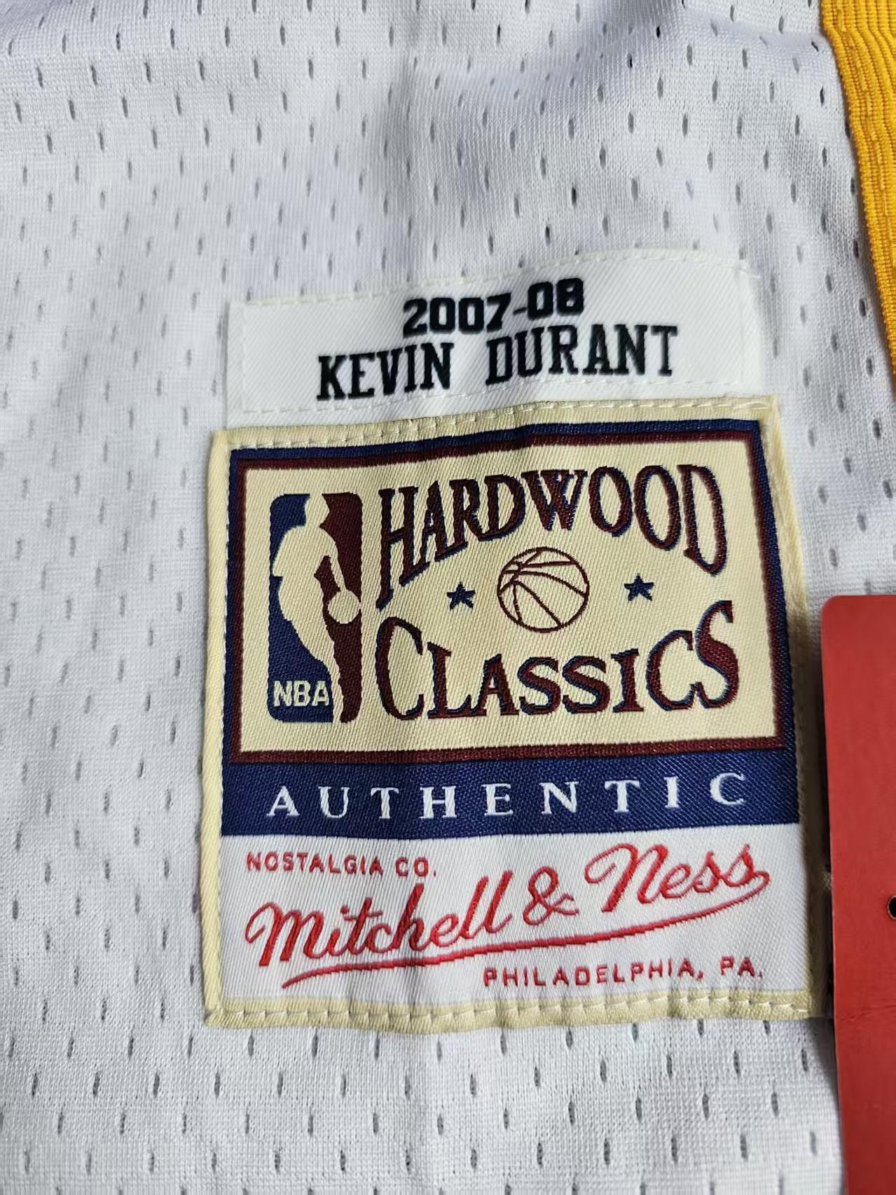 NBA #35 Kevin Durant Jersey Seattle SuperSonics 2007 08 Size US XXL / EU 58 / 5 - 4 Thumbnail