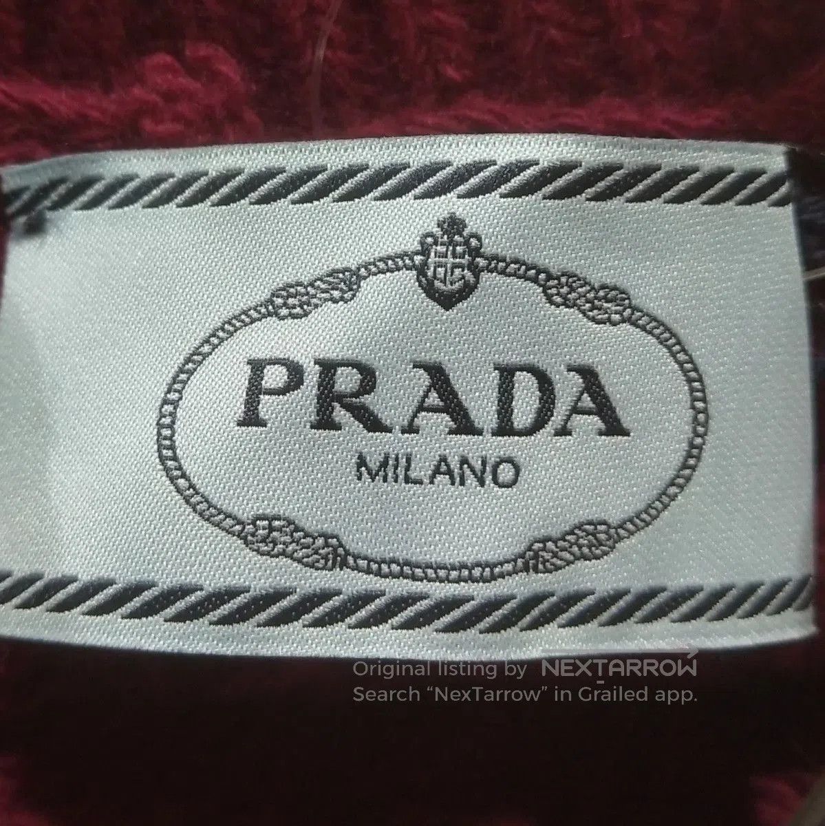 Prada Prada Stylish Cashmere Blend Sweater 0089. Size XL / US 12-14 / IT 48-50 - 4 Thumbnail