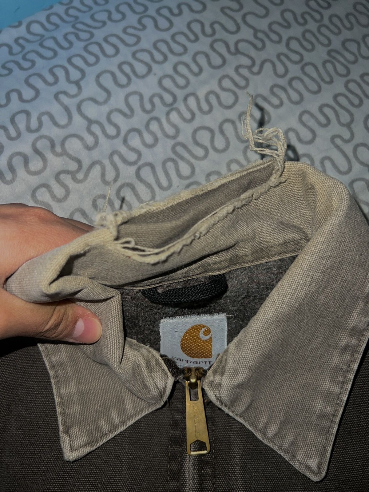 Carhartt Carhartt Detroit jacket size small J97CHT Size US S / EU 44-46 / 1 - 9 Thumbnail