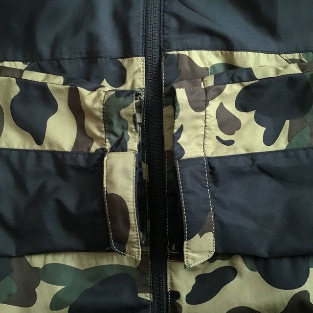 Bape BAPE Hoodie Jacket Black x 1st Camo Green a bathing ape Size US S / EU 44-46 / 1 - 5 Thumbnail