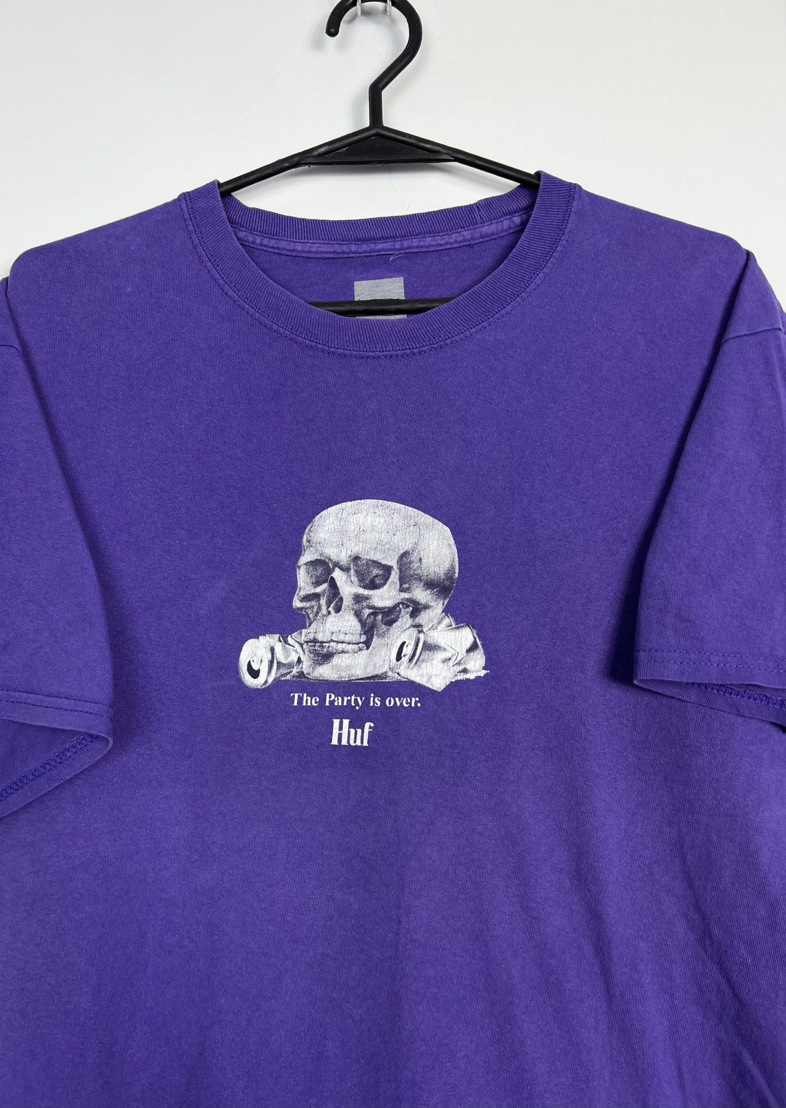Huf Tshirt HUF Skeleton Skull Center Logo Size US M / EU 48-50 / 2 - 1 Thumbnail