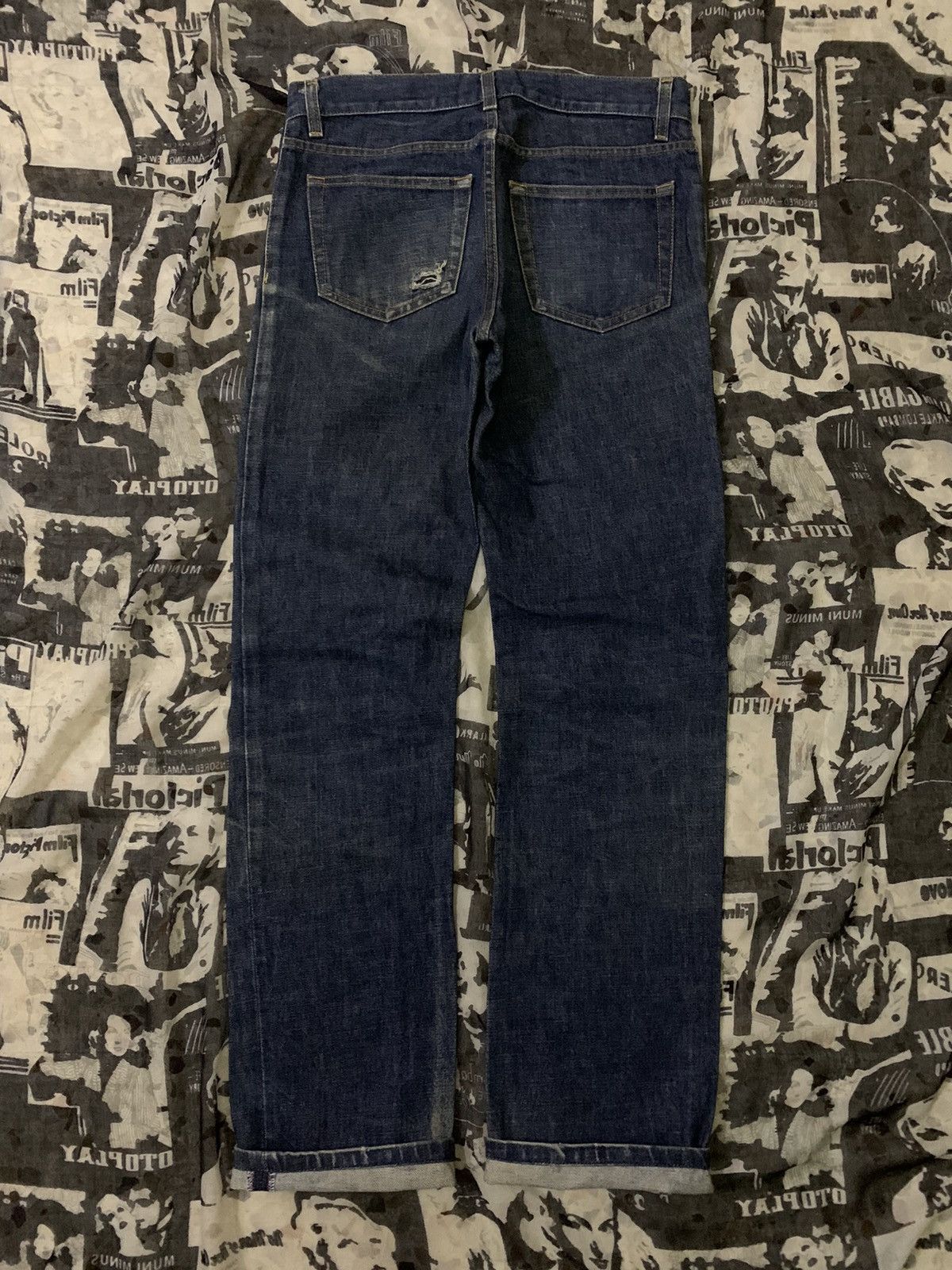 Helmut Lang 💥Avant Garde Vintage 90s Helmut Lang Classic Denim Size US 30 / EU 46 - 3 Thumbnail