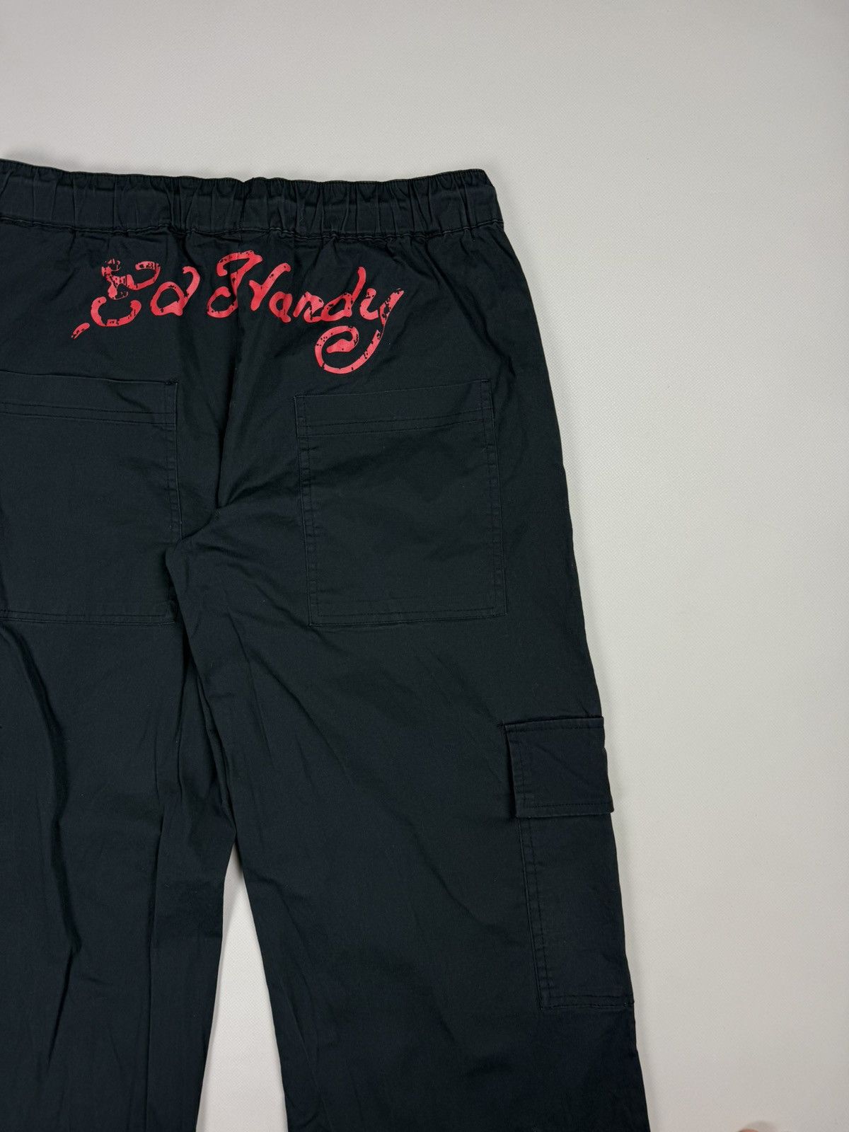 Ed Hardy Ed Hardy Urban Cargo Graphic Print Y2K Parachute Pants Size 28" / US 6 / IT 42 - 24 Thumbnail